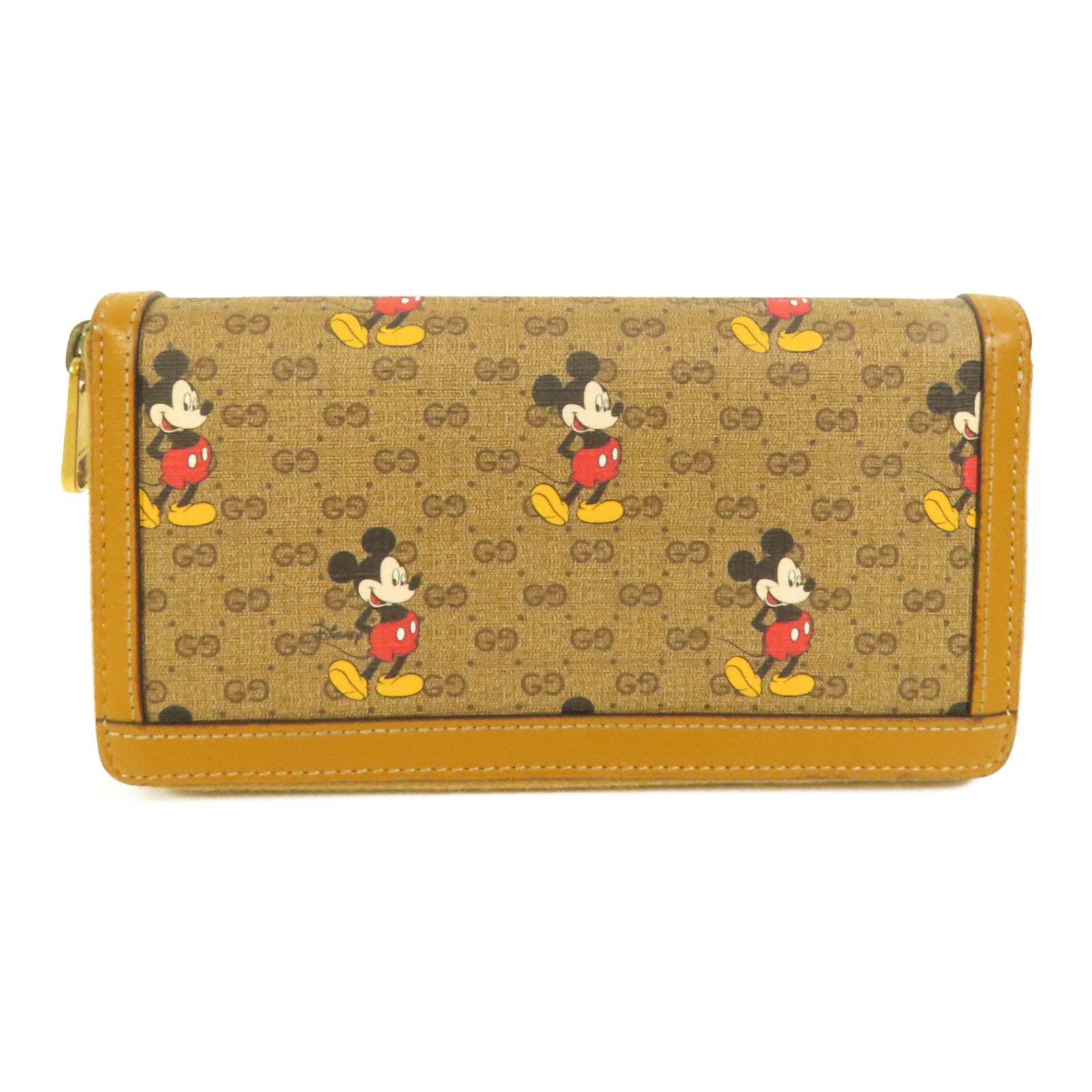 GUCCI 塗層帆布GG Supreme長錢包