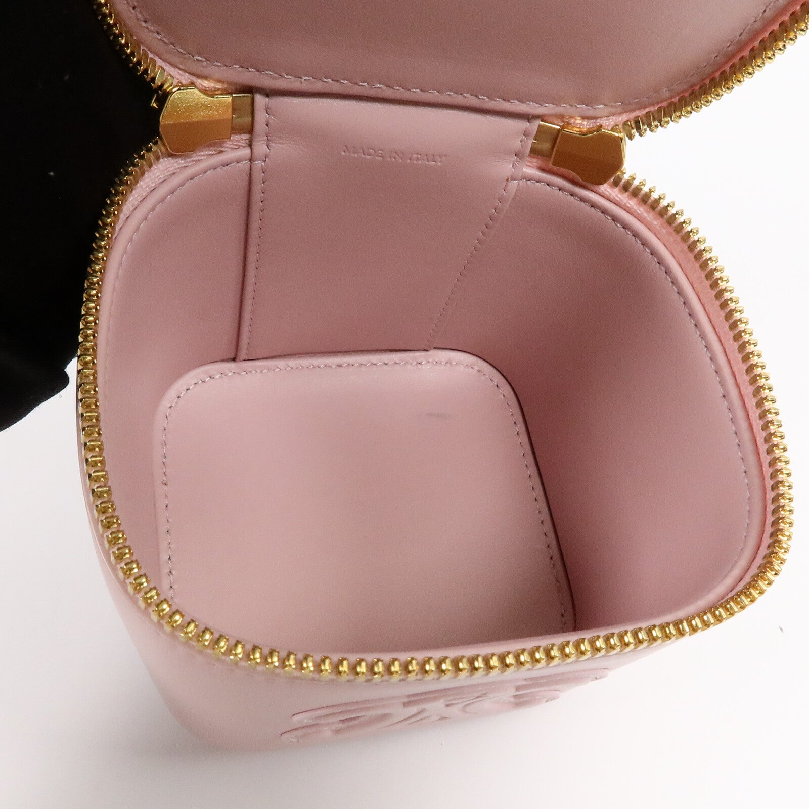 CELINE 牛皮皮革Mini Vanity Case手挽肩背兩用袋