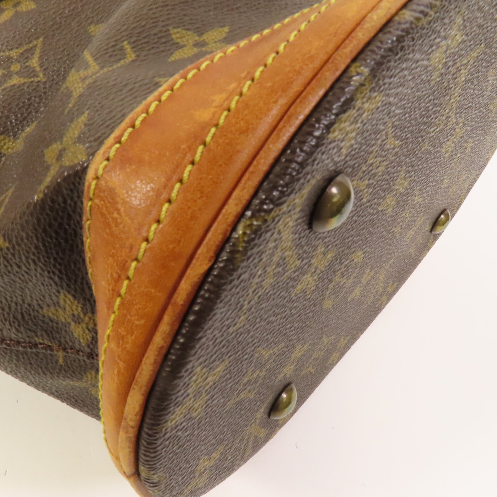 LOUIS VUITTON Monogram Bucket PM金扣手挽袋