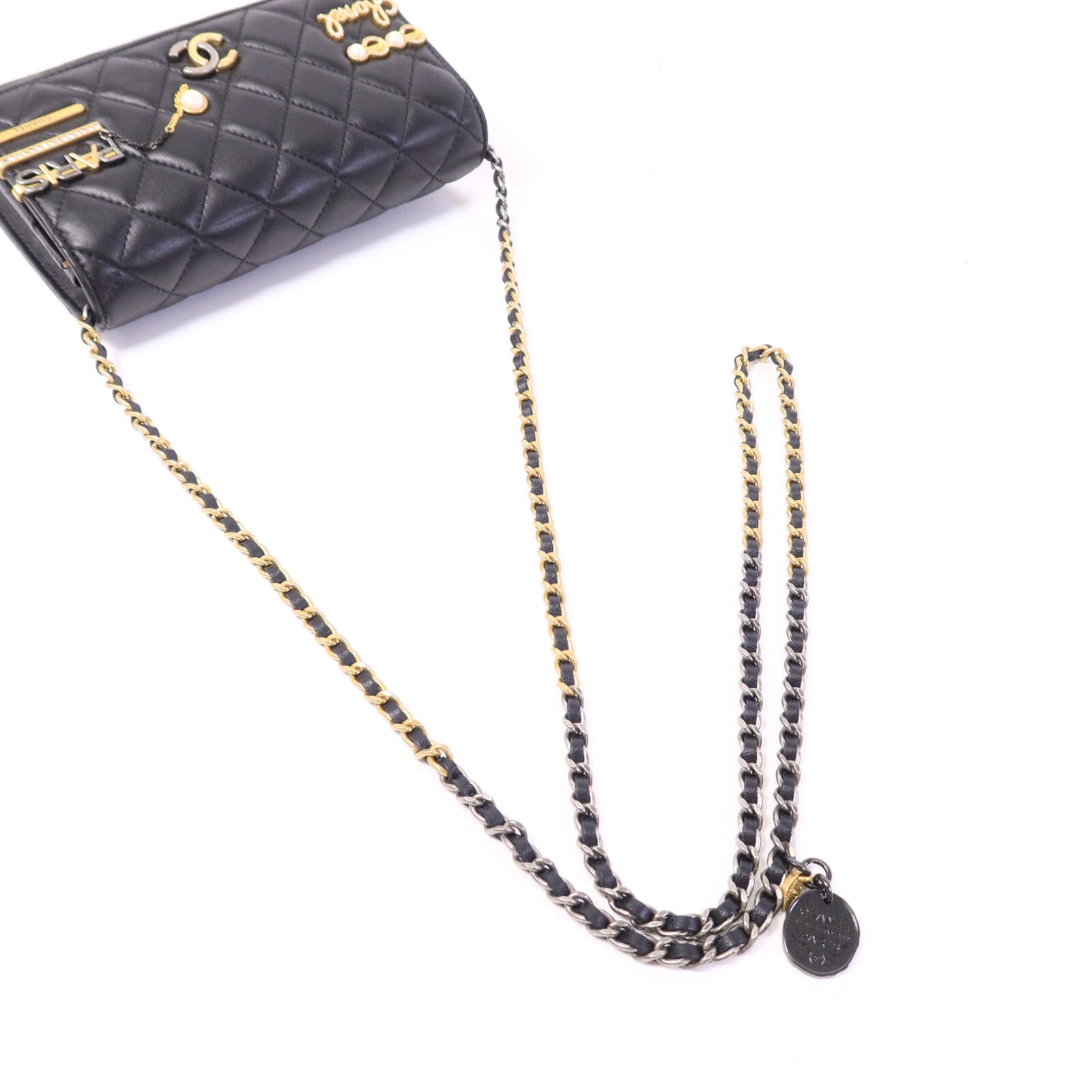 CHANEL 羊皮皮革Wallet On Chain肩背袋