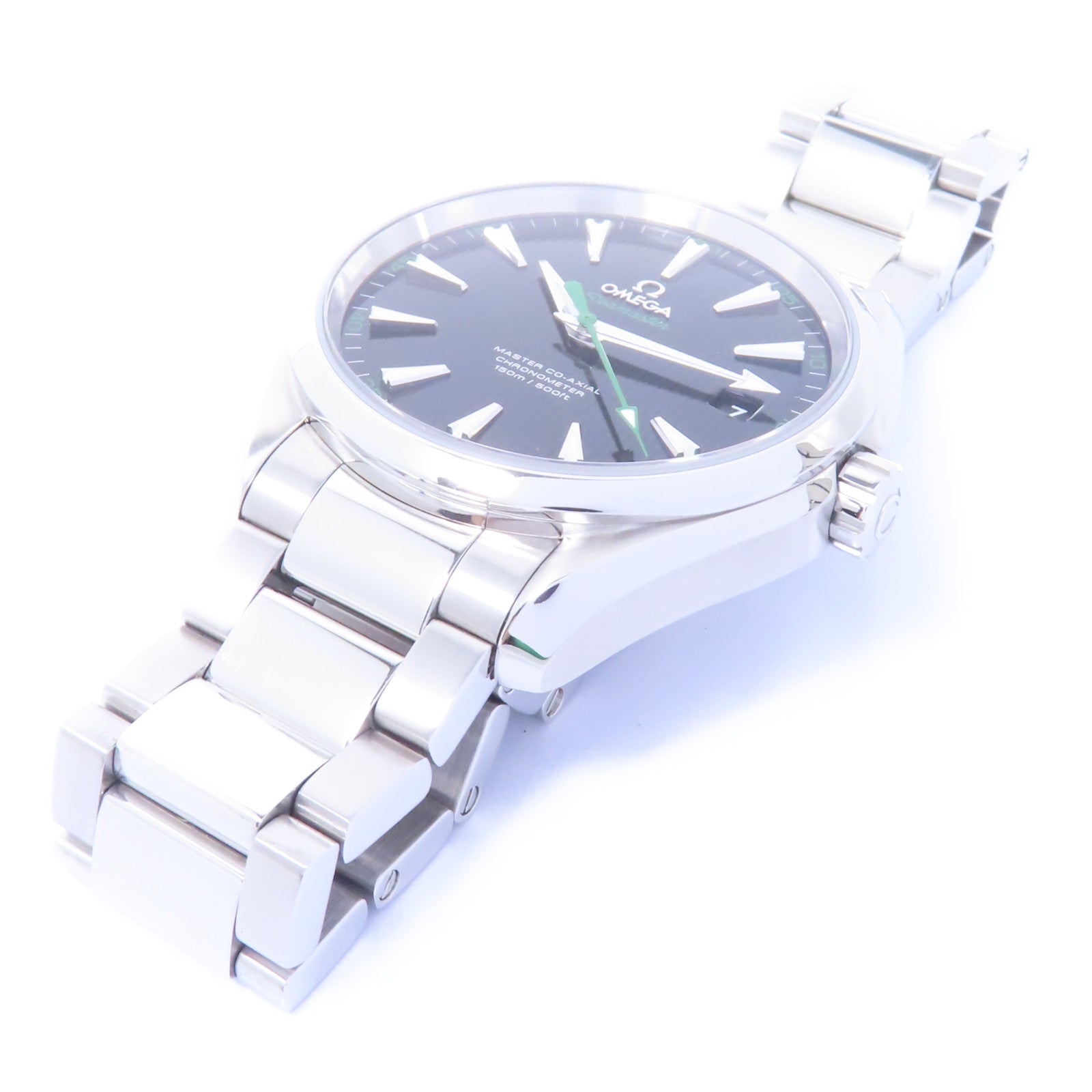 OMEGA Seamaster Aqua Terra不鏽鋼手錶自動機芯黑色