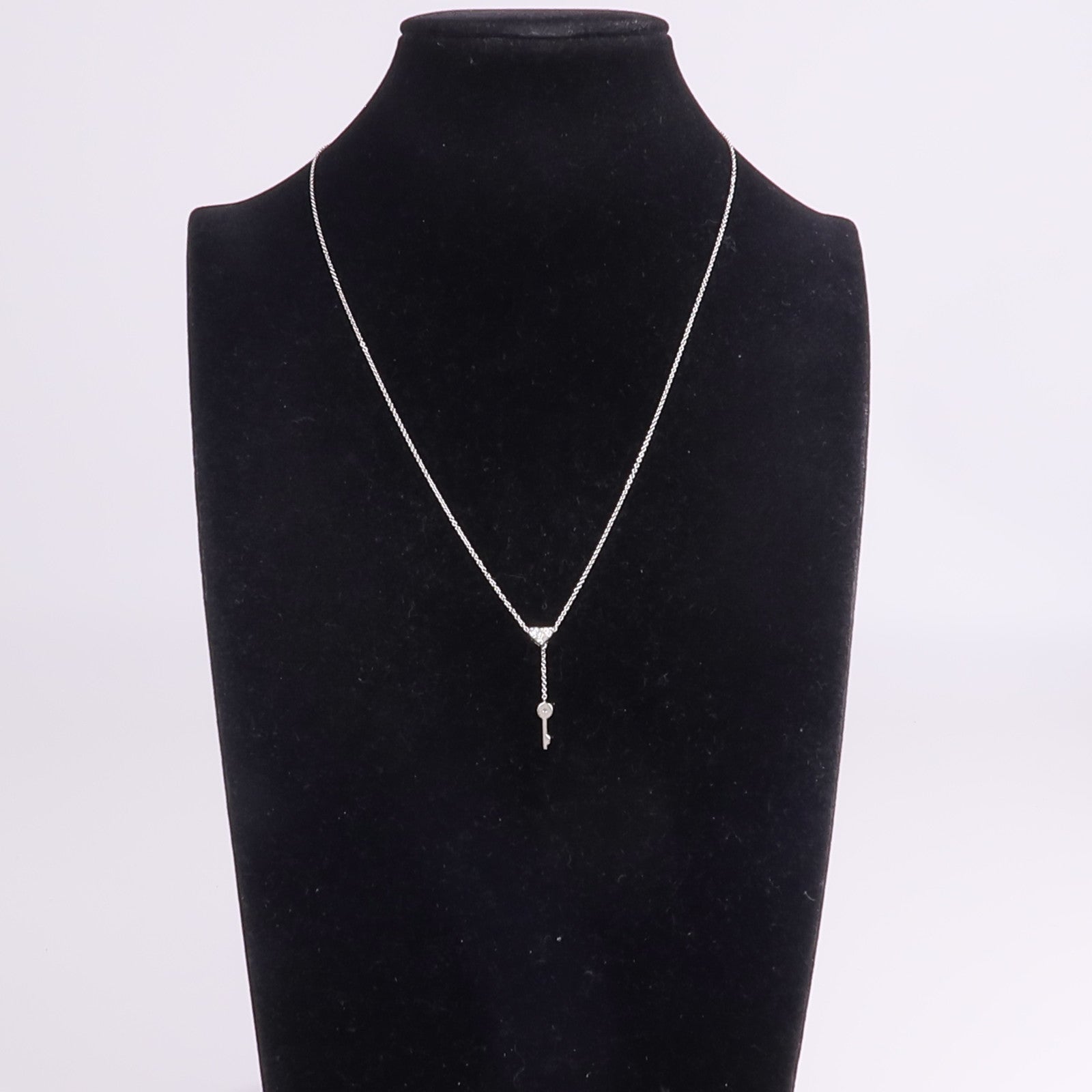 JEWELRY 18K白金Diamond Necklace鑽石項鍊