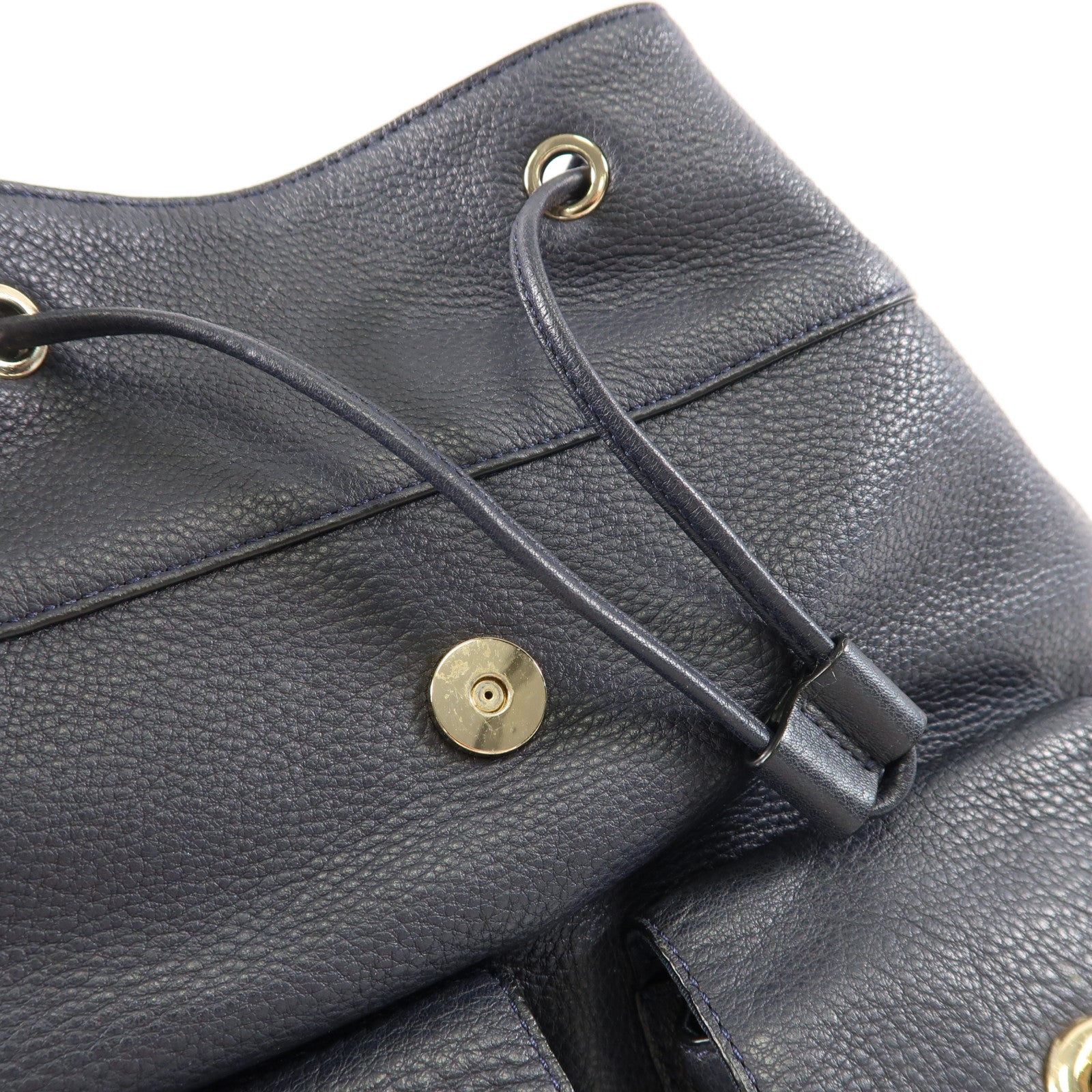 COACH 牛皮皮革Backpack金扣背包