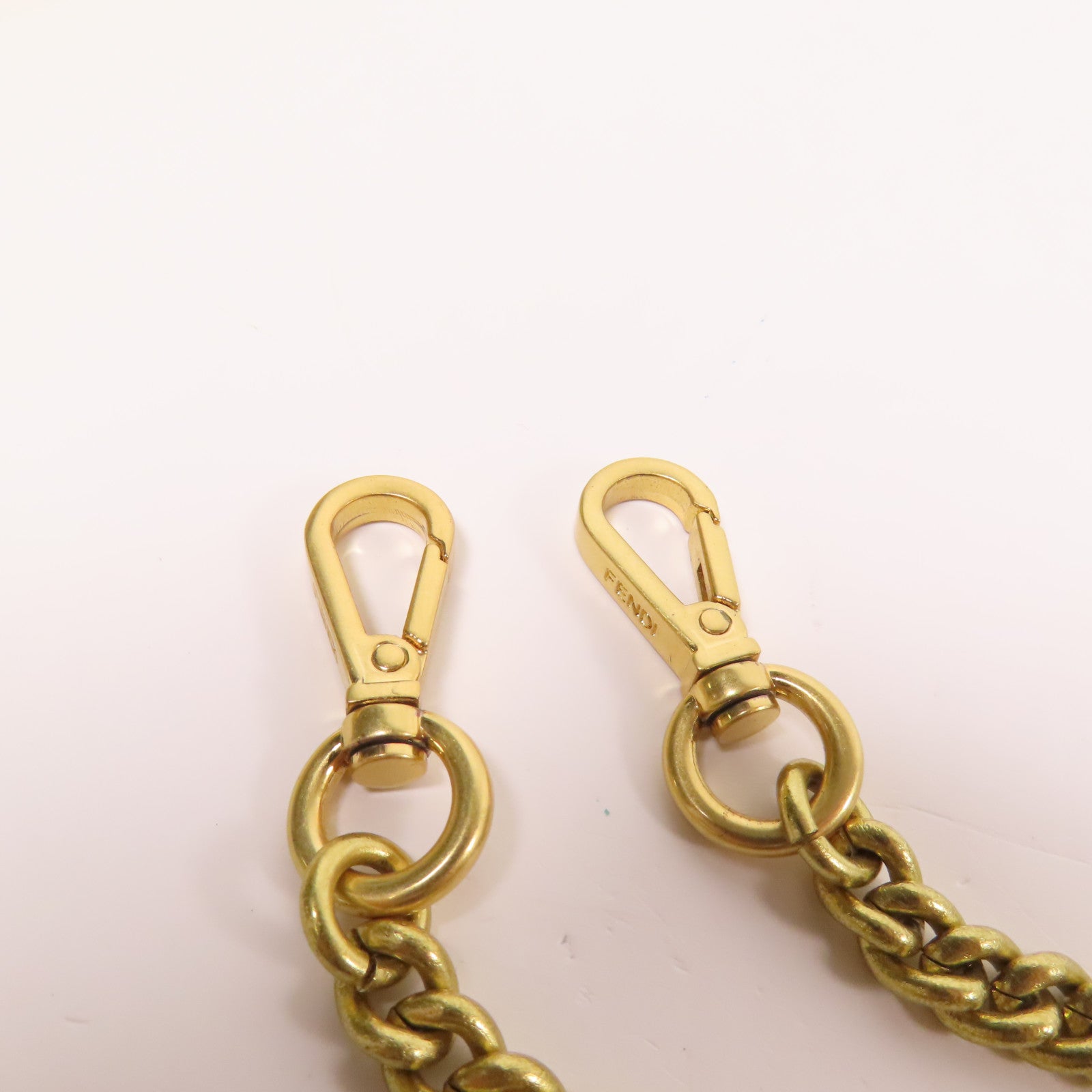 FENDI 牛皮皮革Baguette Mini金扣手挽肩背兩用袋