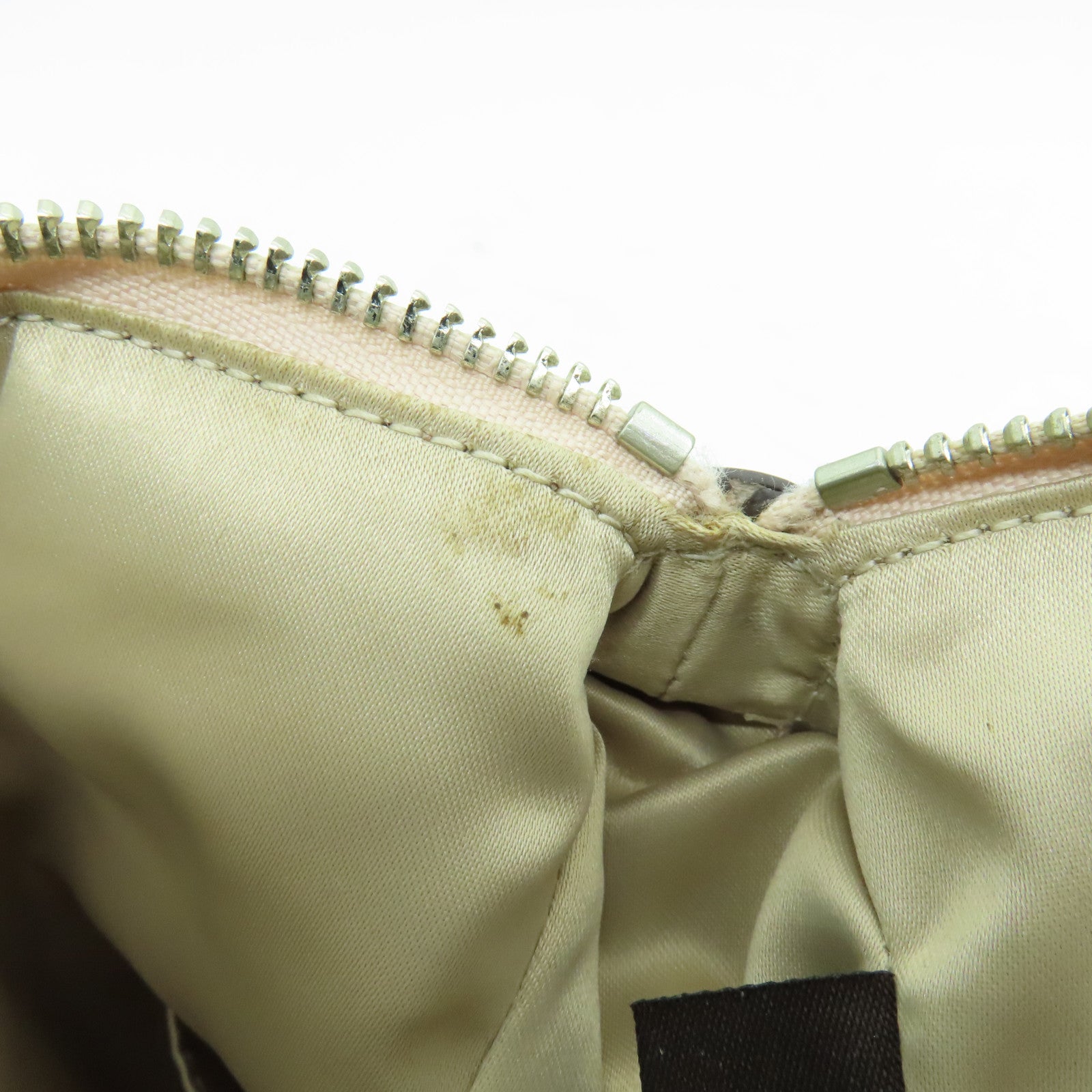 COACH 【激減優惠】牛皮皮革2 Way Shoulder銀扣手挽肩背兩用袋米色