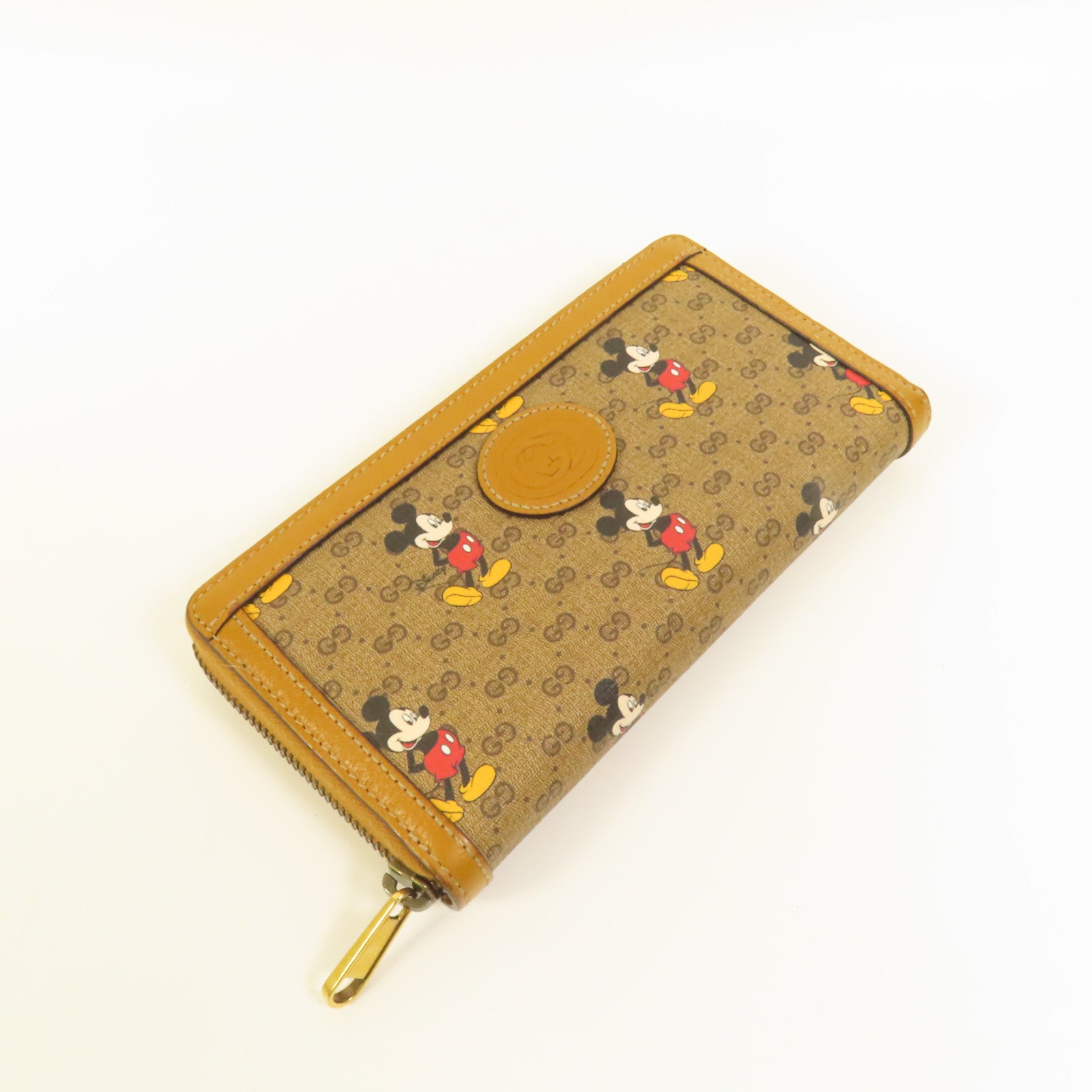 GUCCI 塗層帆布GG Supreme長錢包