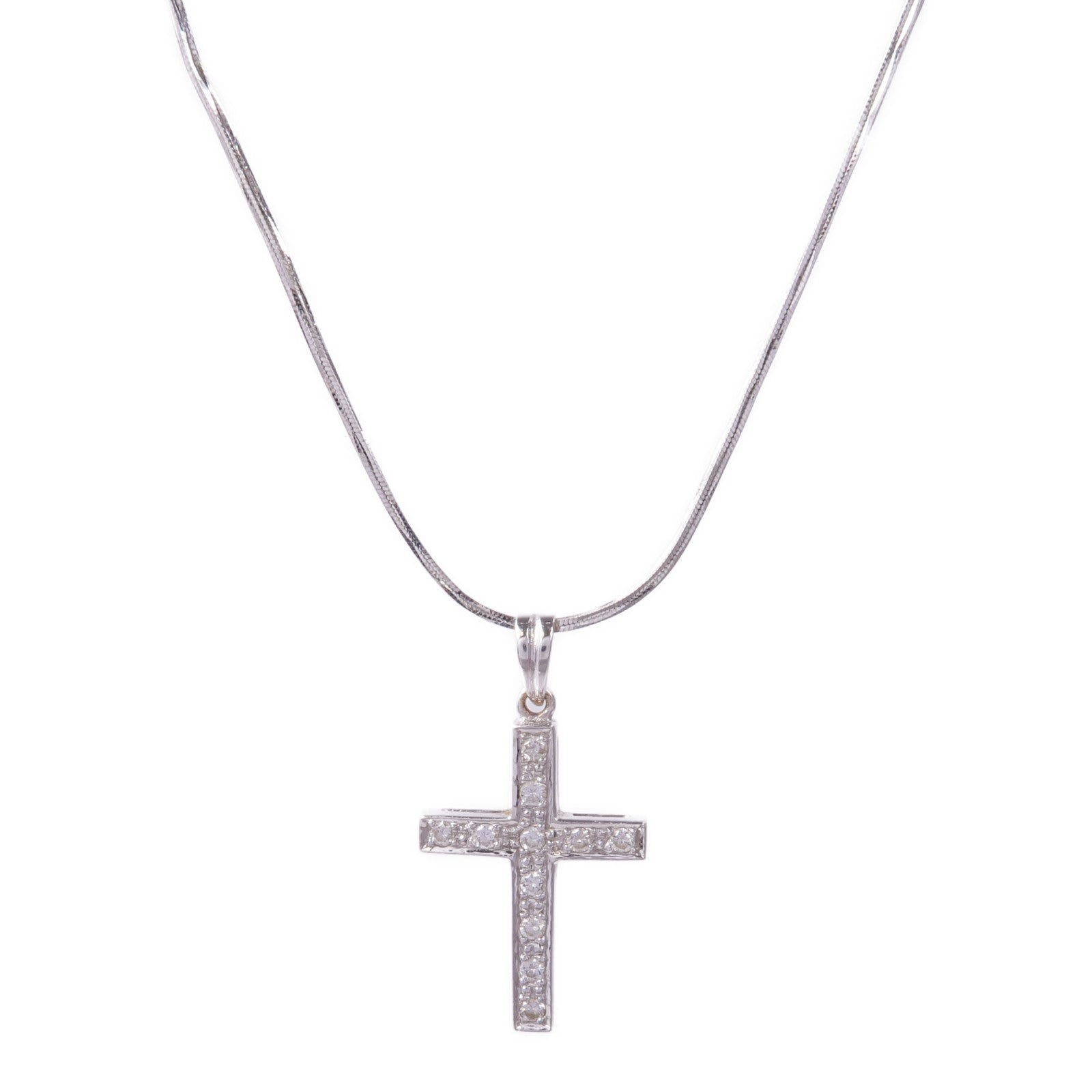JEWELRY 【激減優惠】18K白金Diamond Necklace鑽石項鍊