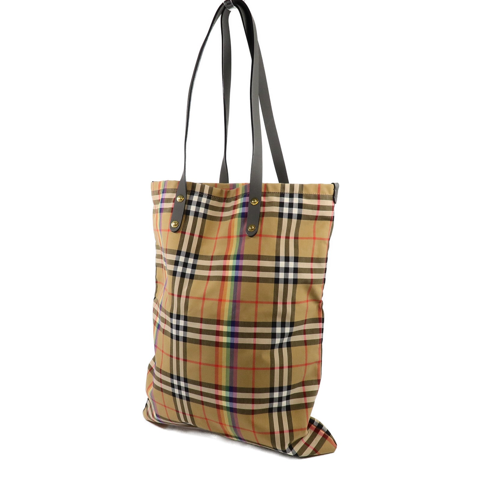 BURBERRY 尼龍Rainbow Shopper Tote肩背袋