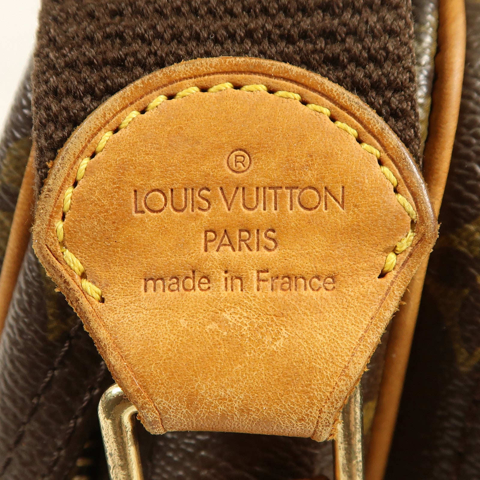 LOUIS VUITTON Monogram Reporter PM金扣肩背袋