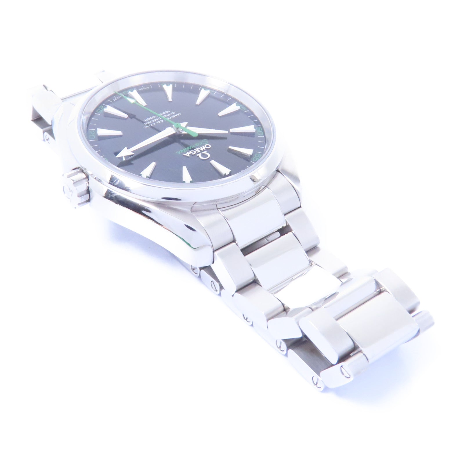 OMEGA Seamaster Aqua Terra不鏽鋼手錶自動機芯黑色