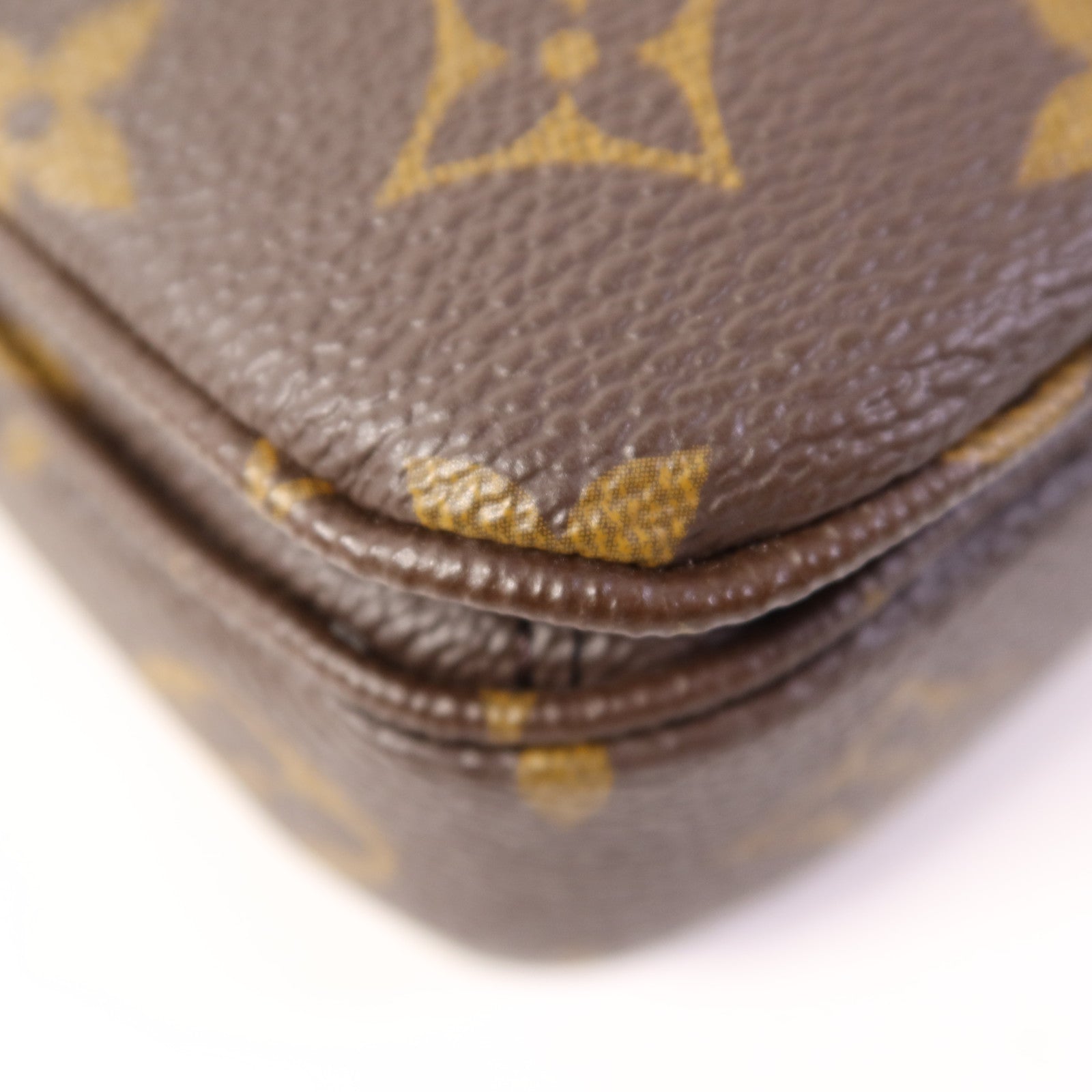 LOUIS VUITTON Monogram Pochette Métis East West金扣手挽肩背兩用袋