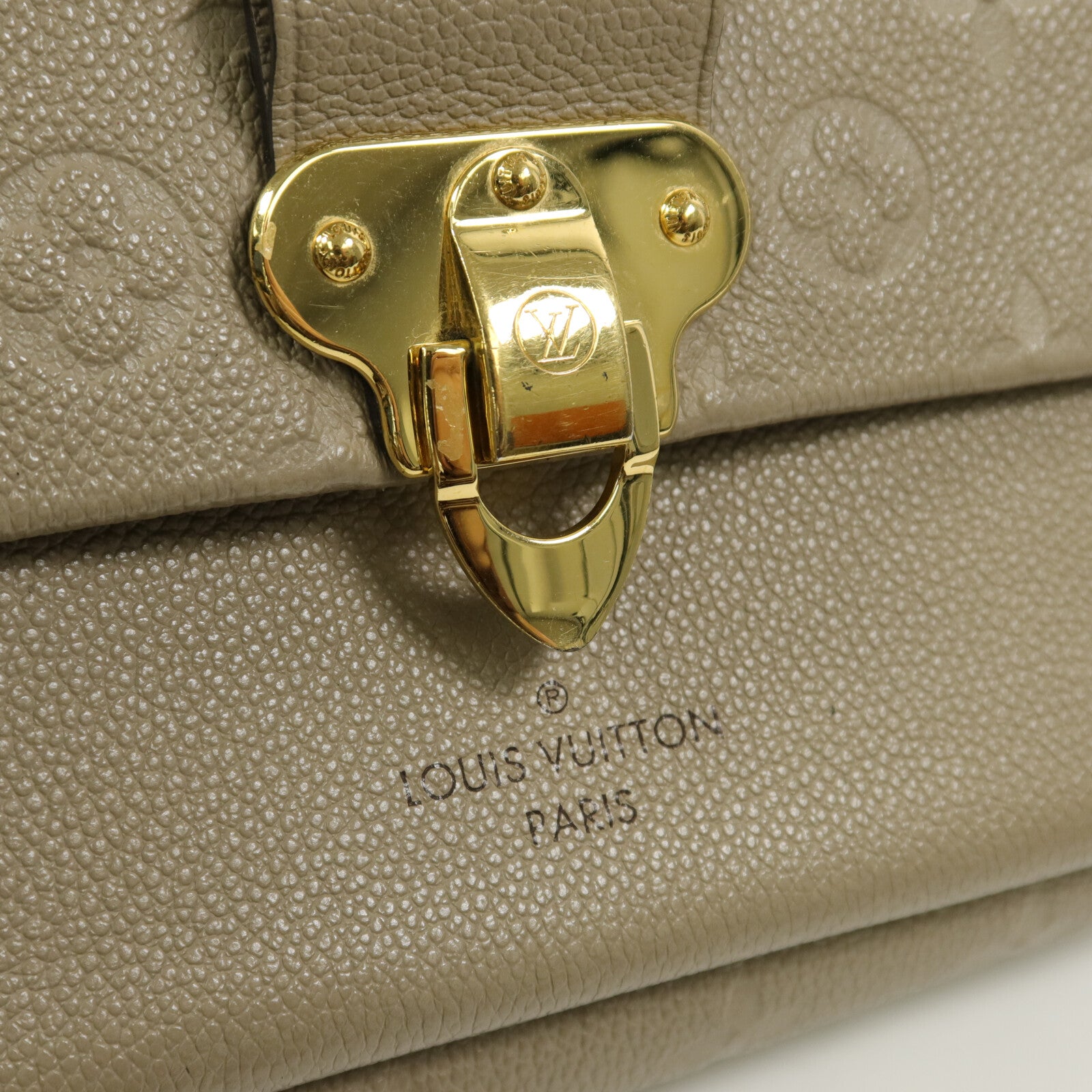 LOUIS VUITTON Monogram Empreinte Vavin PM鏈帶肩背袋