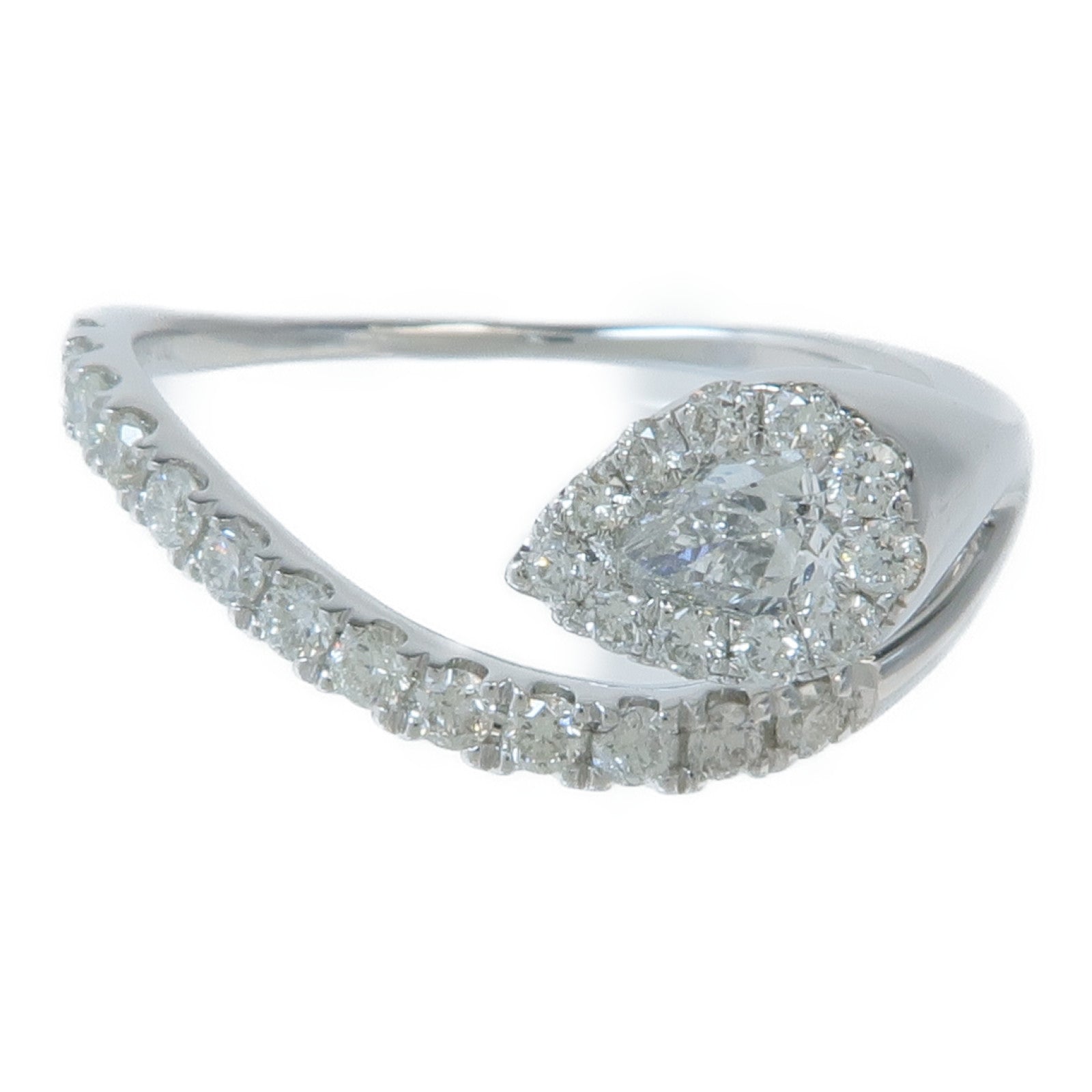 JEWELRY 18K白金Diamond Ring鑽石戒指US#6.75