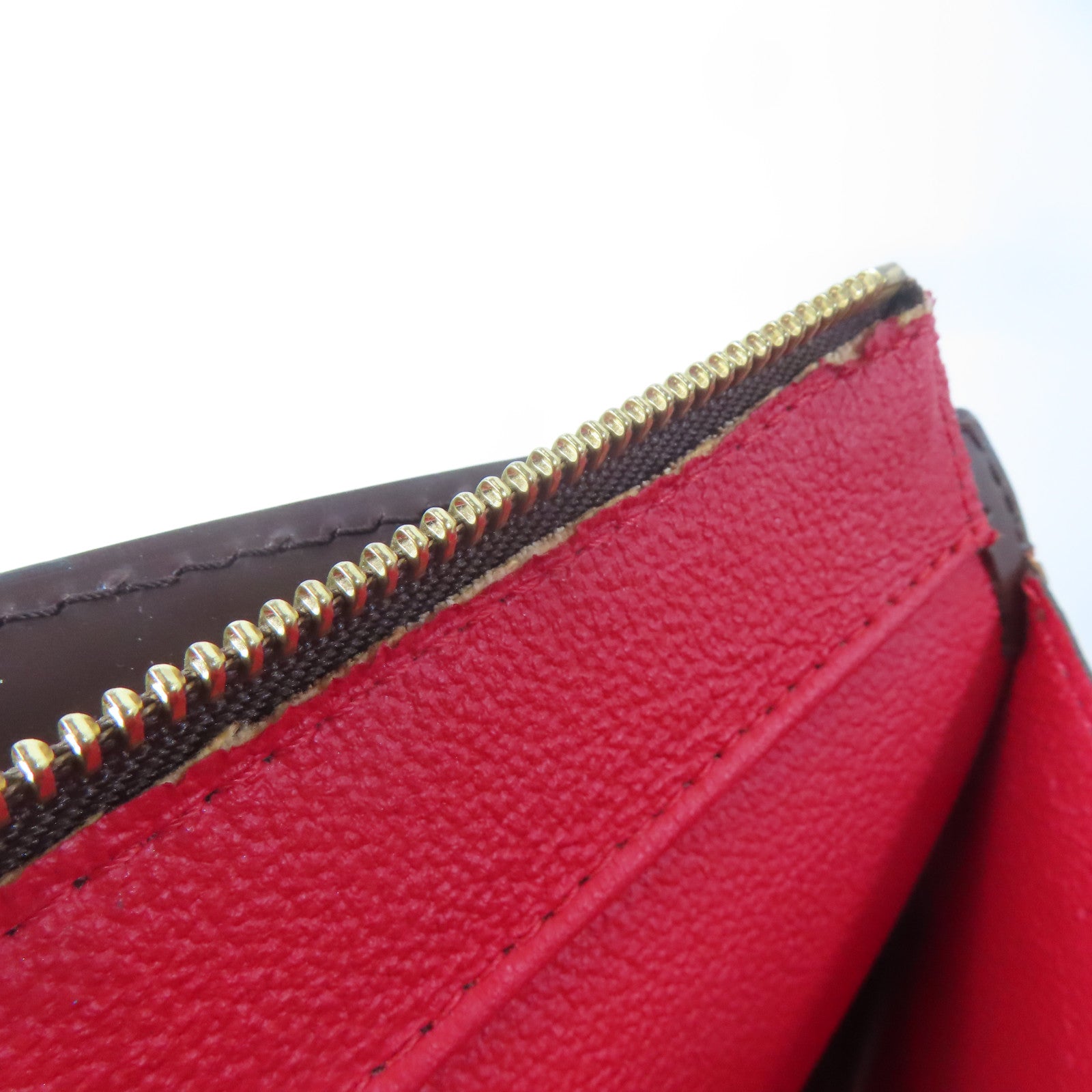 LOUIS VUITTON 【激減優惠】Damier Riviera金扣手挽袋啡色