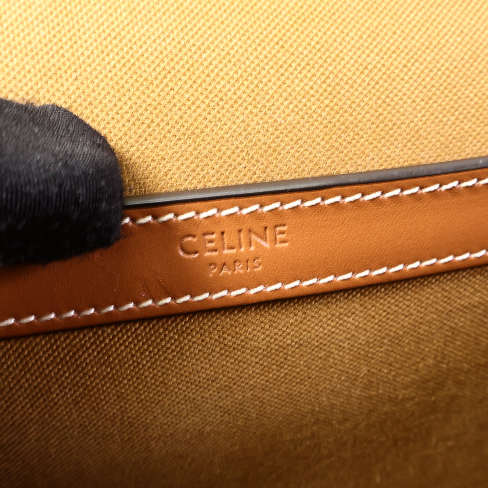 CELINE 塗層帆布Messenger Bag肩背袋