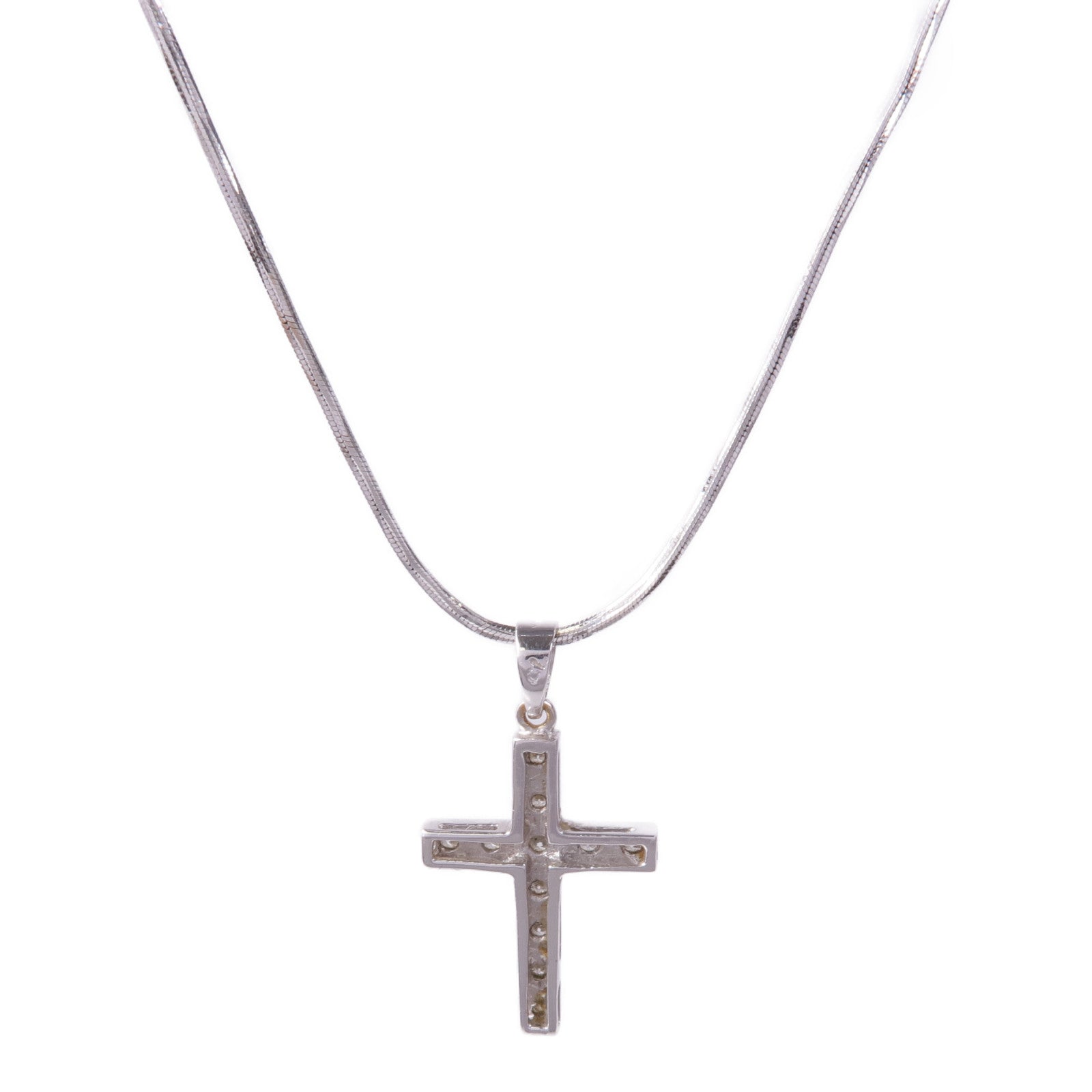 JEWELRY 【激減優惠】18K白金Diamond Necklace鑽石項鍊