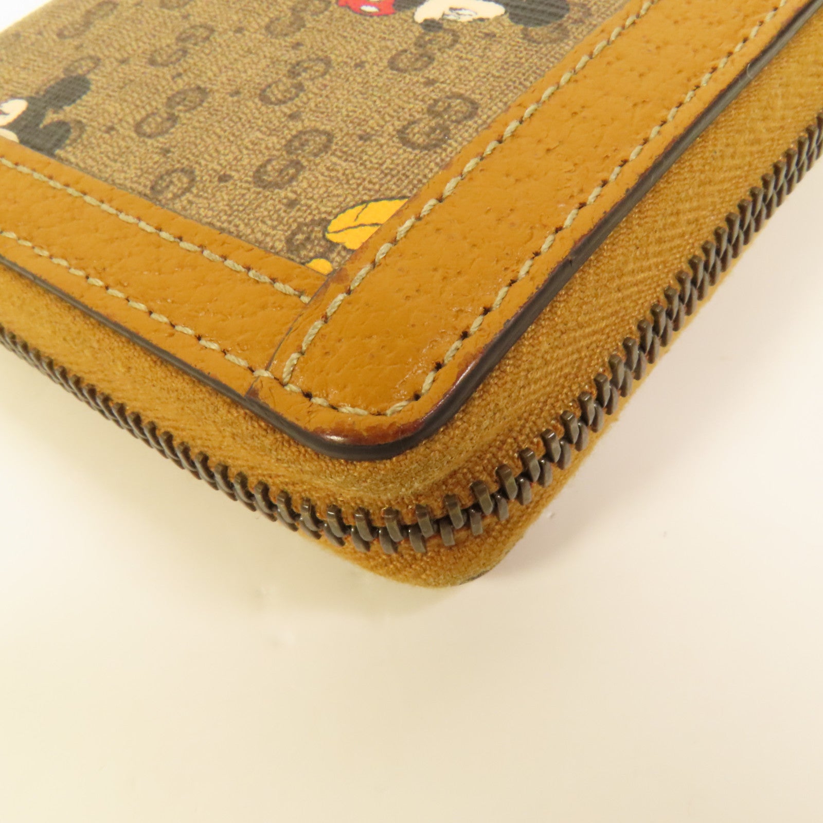 GUCCI 塗層帆布GG Supreme長錢包