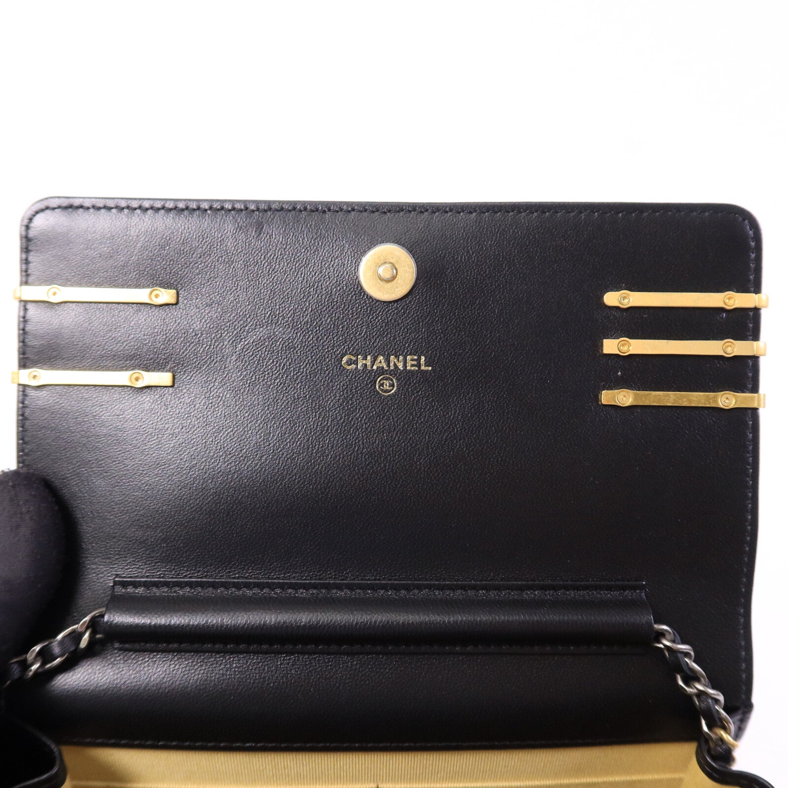 CHANEL 羊皮皮革Wallet On Chain肩背袋