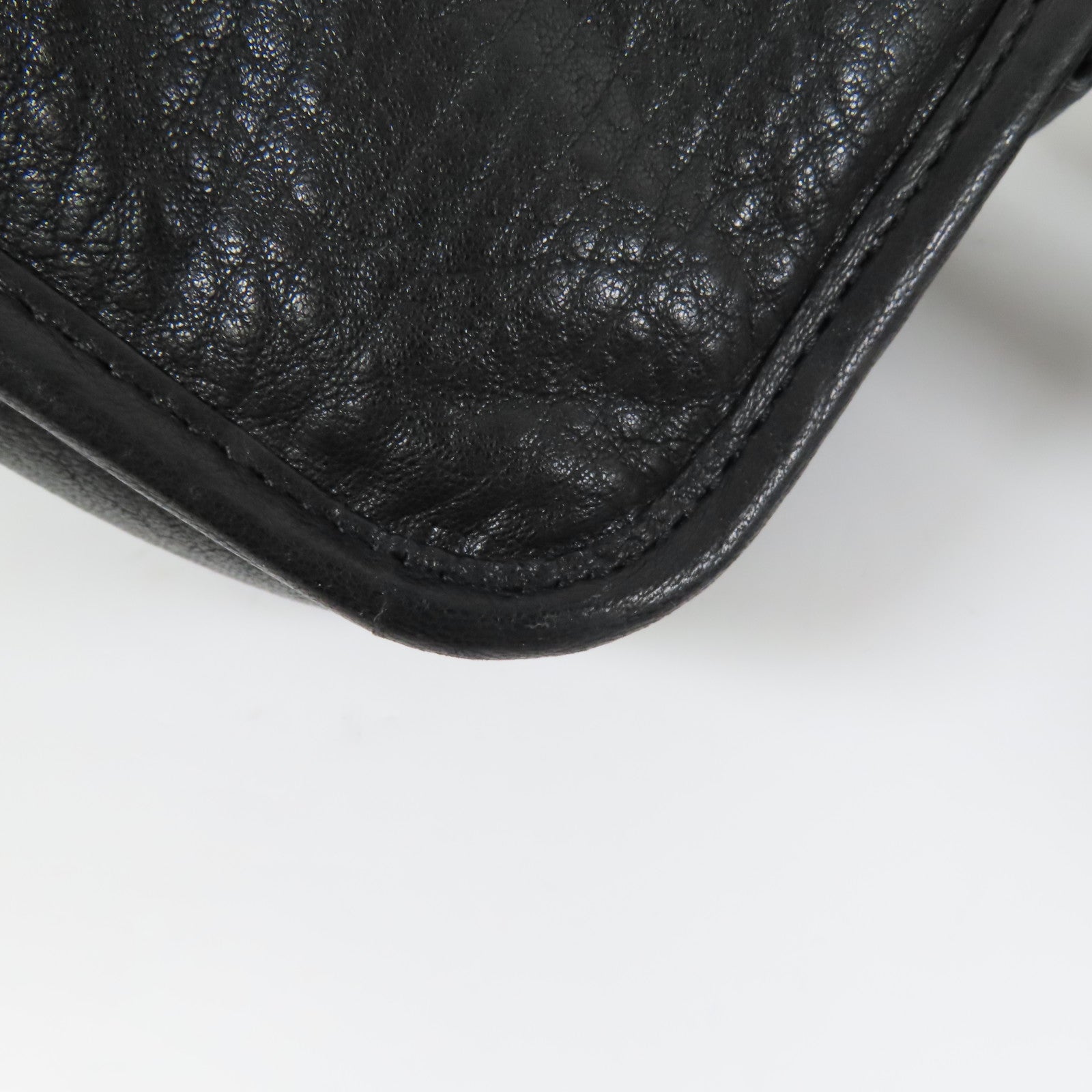 SAINT LAURENT 【激減優惠】羊皮皮革Niki Messenger Bag銀扣肩背袋