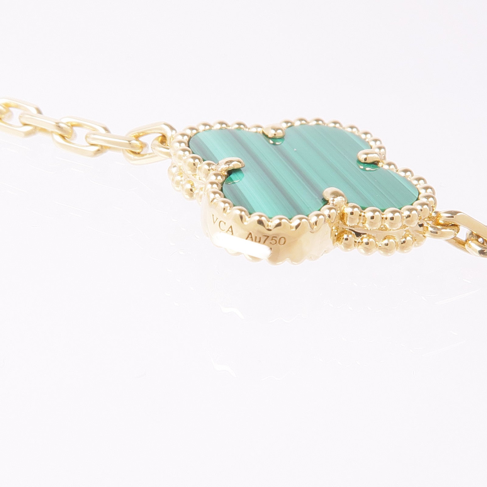 Van Cleef & Arpels 18K黃金Vintage Alhambra Bracelet手鏈