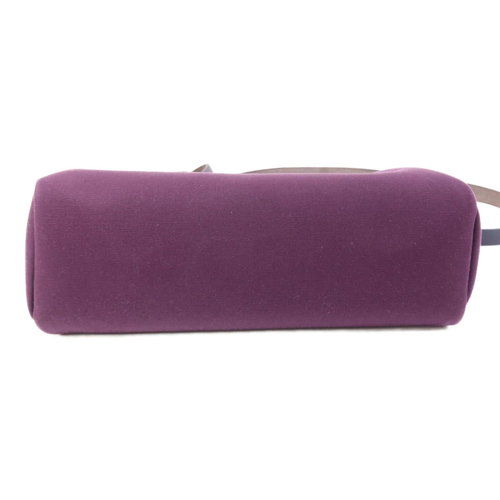 HERMES 帆布Herbag PM金扣手挽肩背兩用袋Cassis