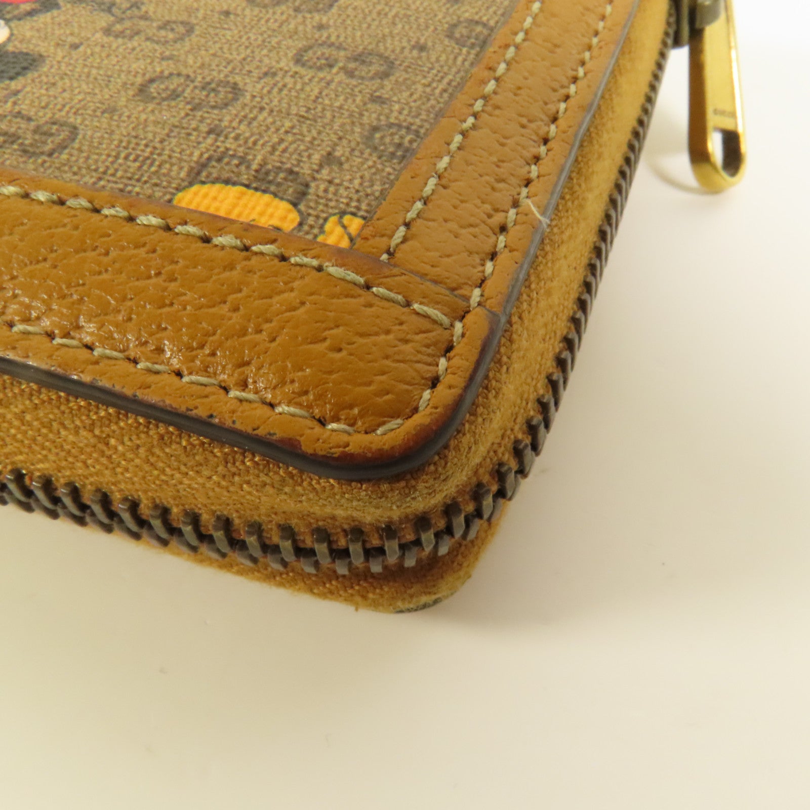 GUCCI 塗層帆布GG Supreme長錢包