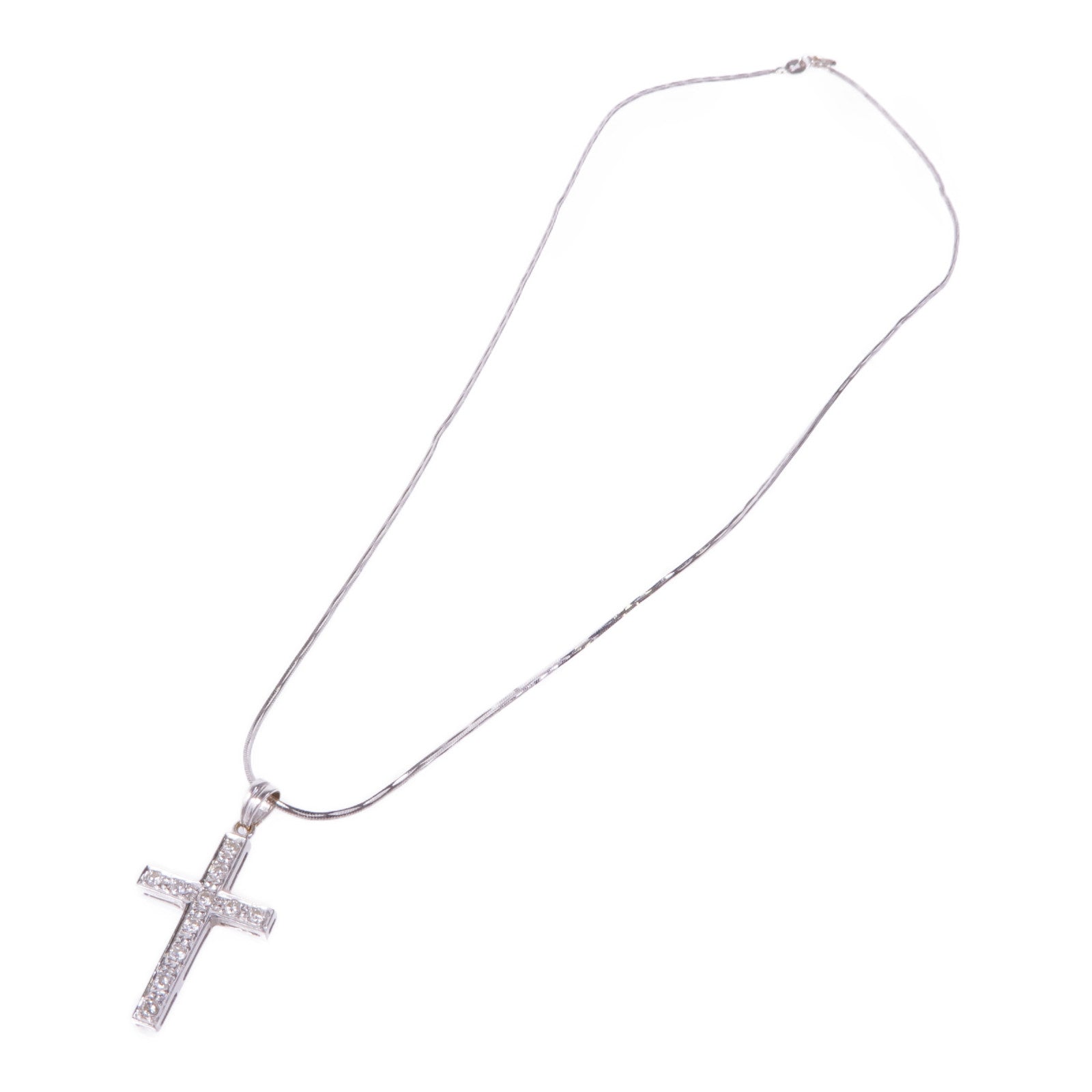 JEWELRY 【激減優惠】18K白金Diamond Necklace鑽石項鍊