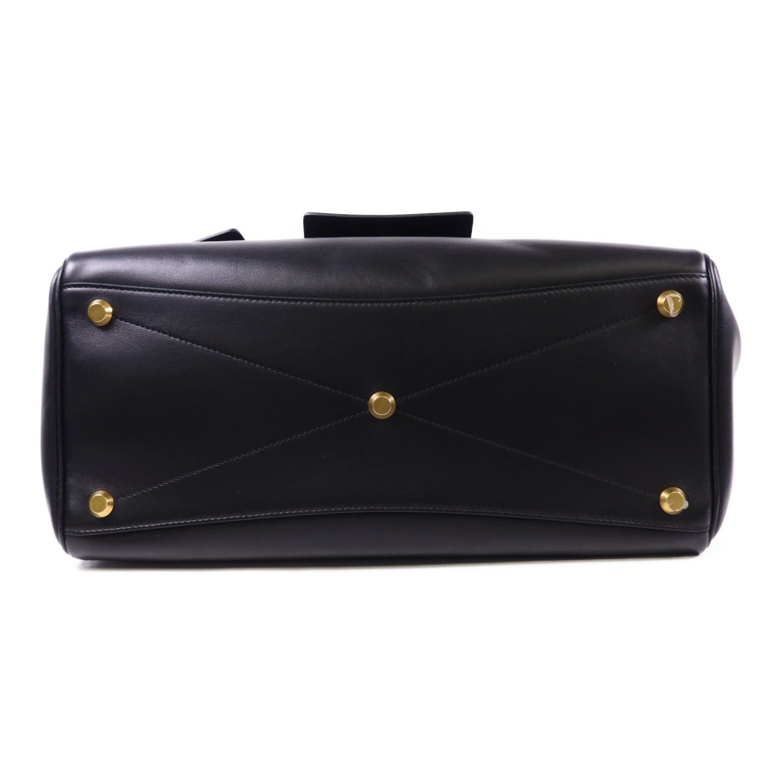 BALENCIAGA 牛皮皮革Bel Air金扣肩背袋