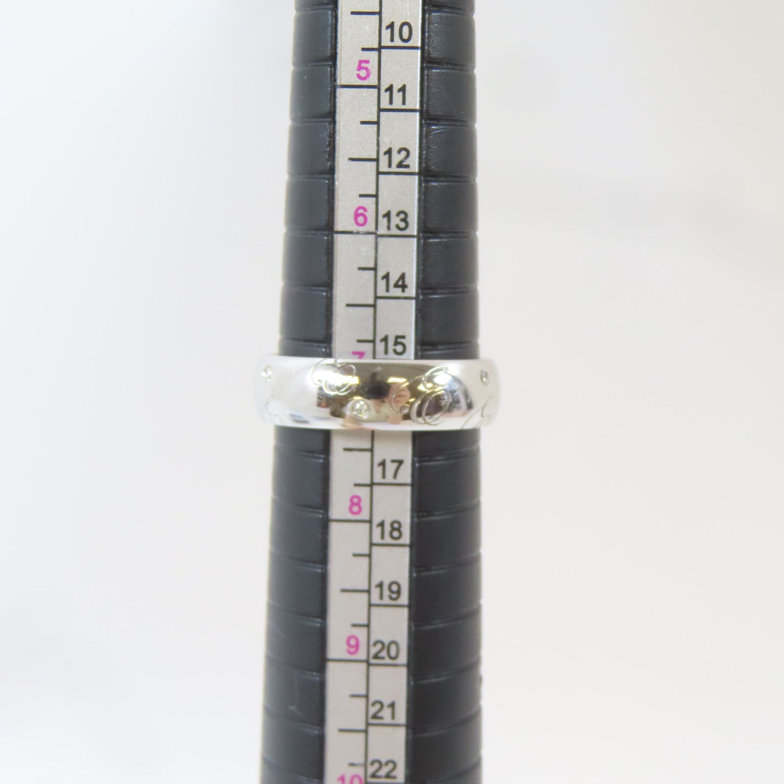 JEWELRY 18K白金Diamond Ring 0.57ct鑽石戒指US#7