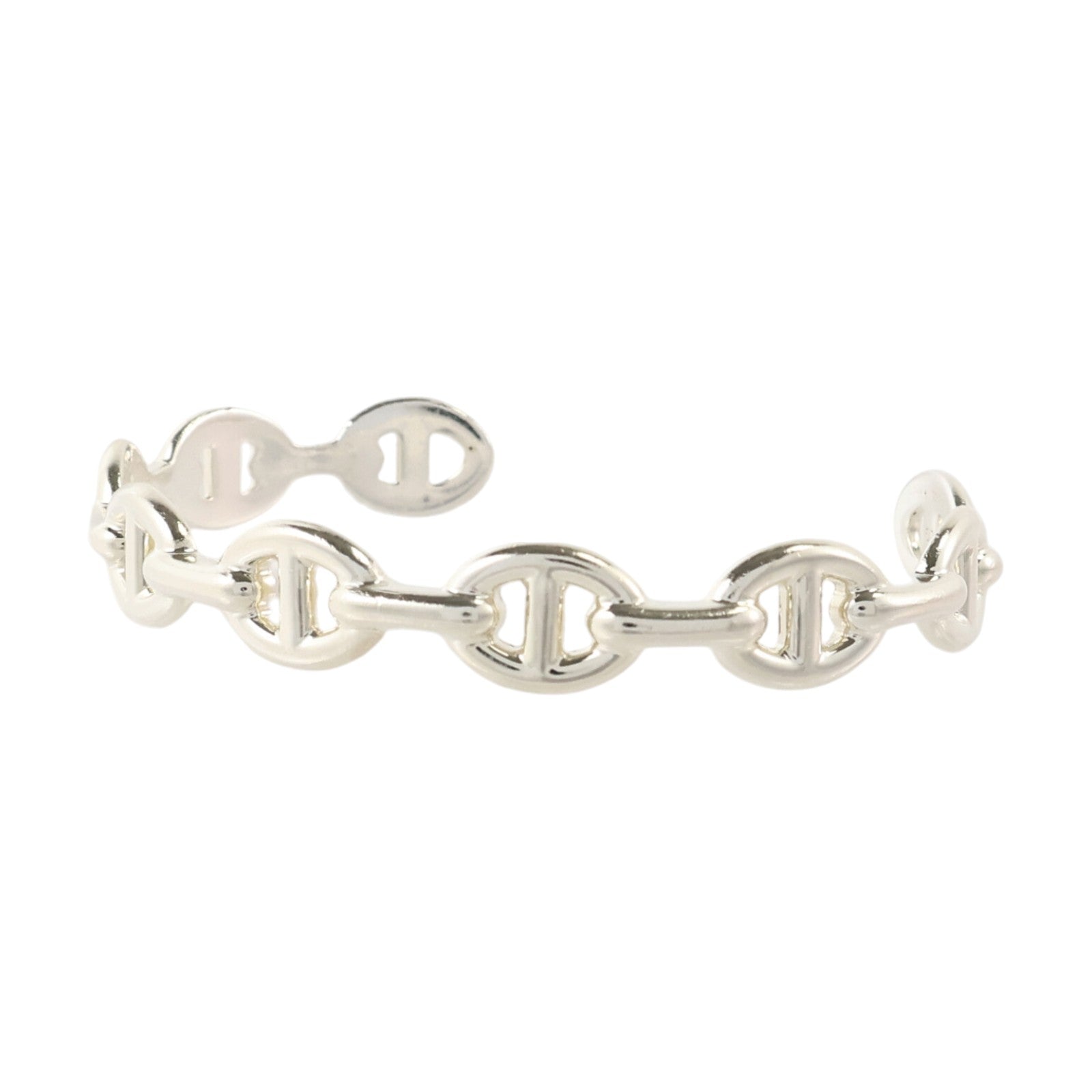 HERMES 925純銀Chaine D'ancre Enchainee Bracelet手鏈