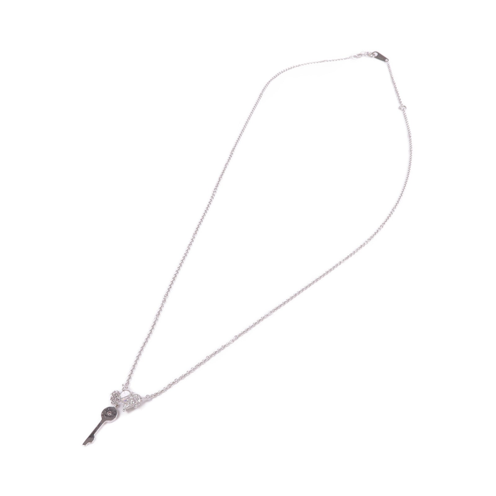 JEWELRY 18K白金Diamond Necklace鑽石項鍊
