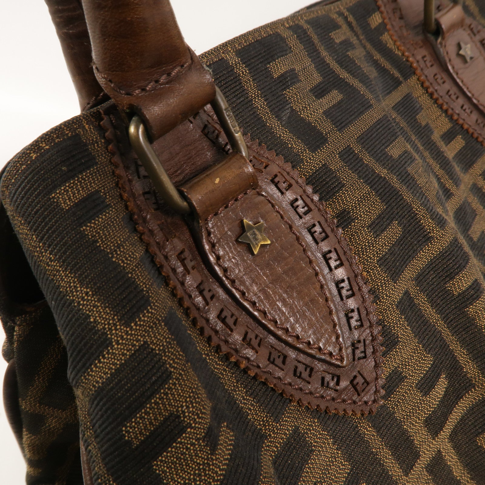 FENDI 帆布Chef De Jour肩背袋