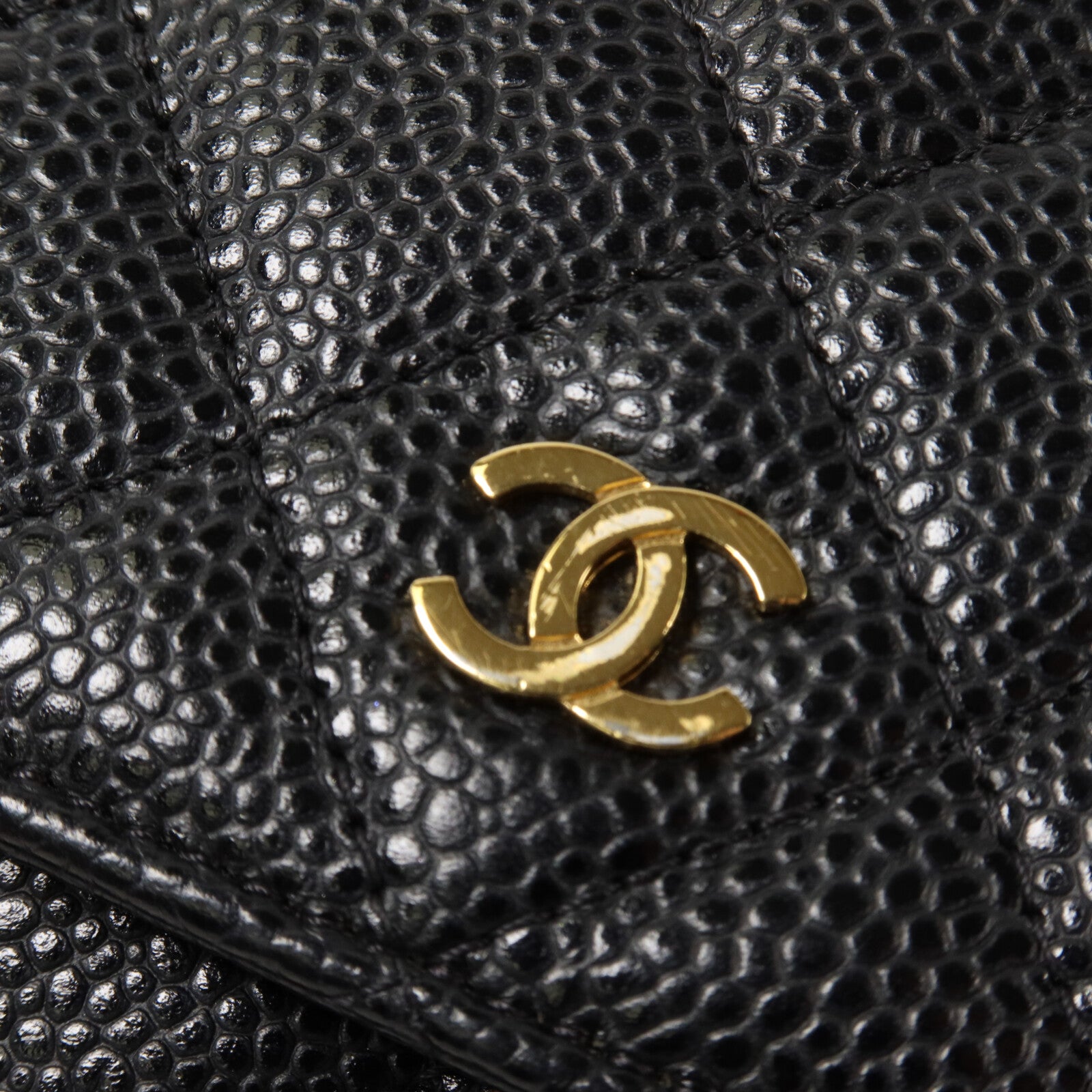 CHANEL 牛皮皮革WOC Wallet On Chain鏈帶肩背袋