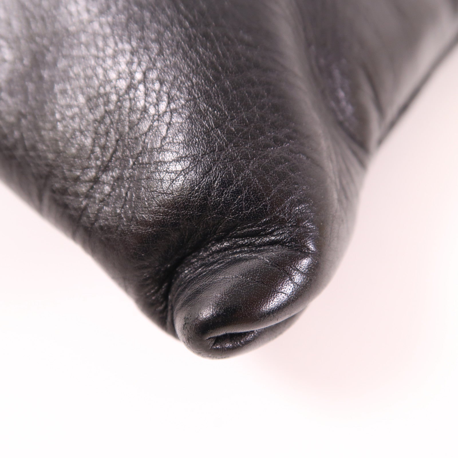 BOTTEGA VENETA 牛皮皮革Shoulder Bag肩背袋黑色