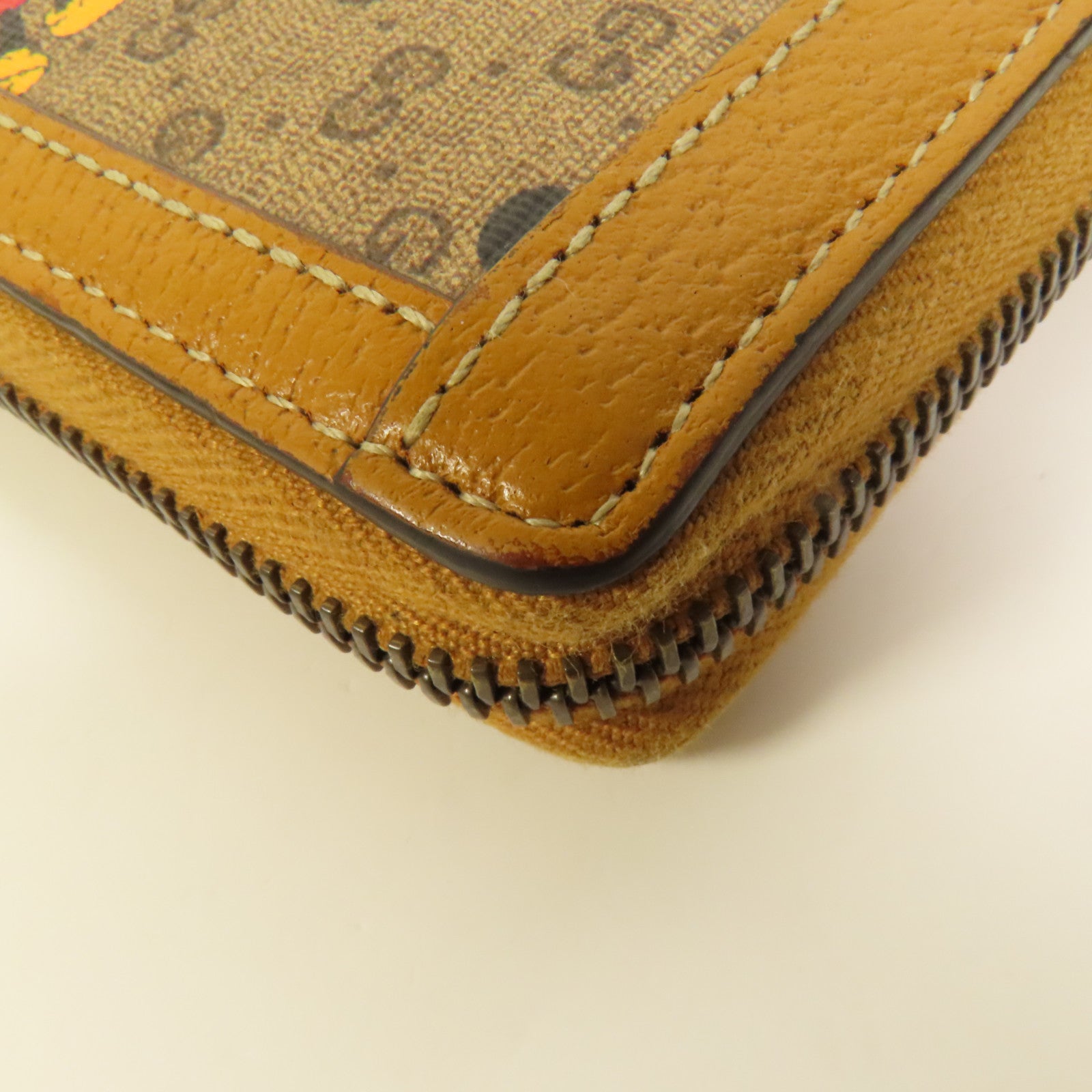 GUCCI 塗層帆布GG Supreme長錢包