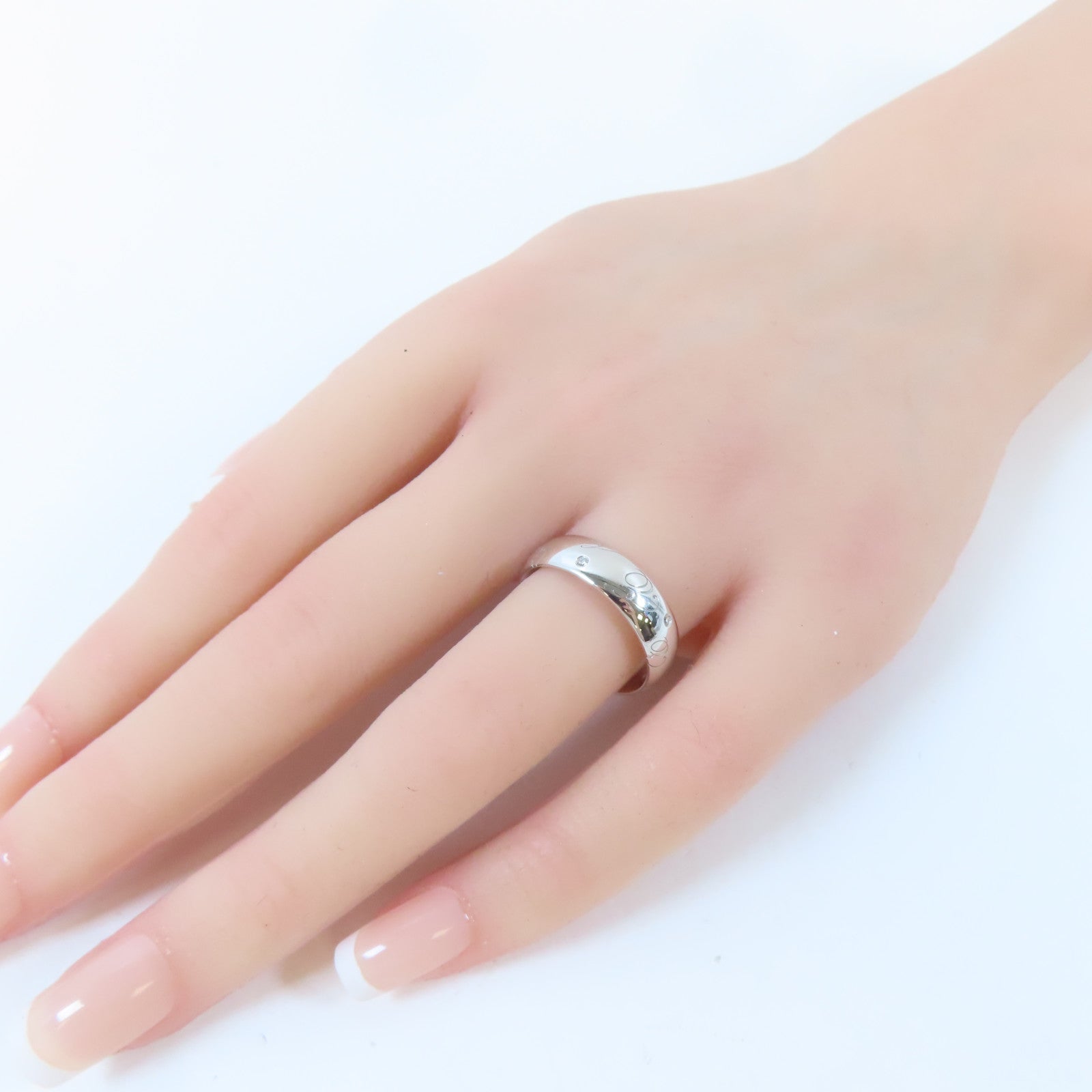 JEWELRY 18K白金Diamond Ring 0.57ct鑽石戒指US#7