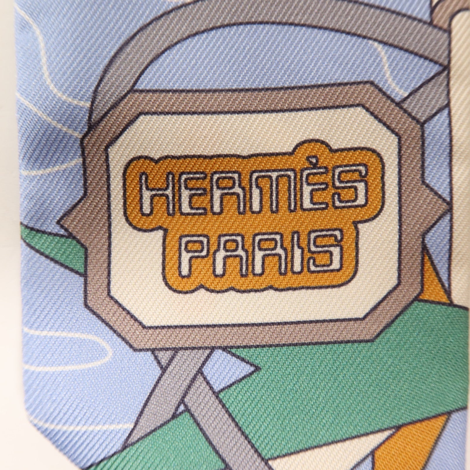 HERMES 絲質Twilly絲巾