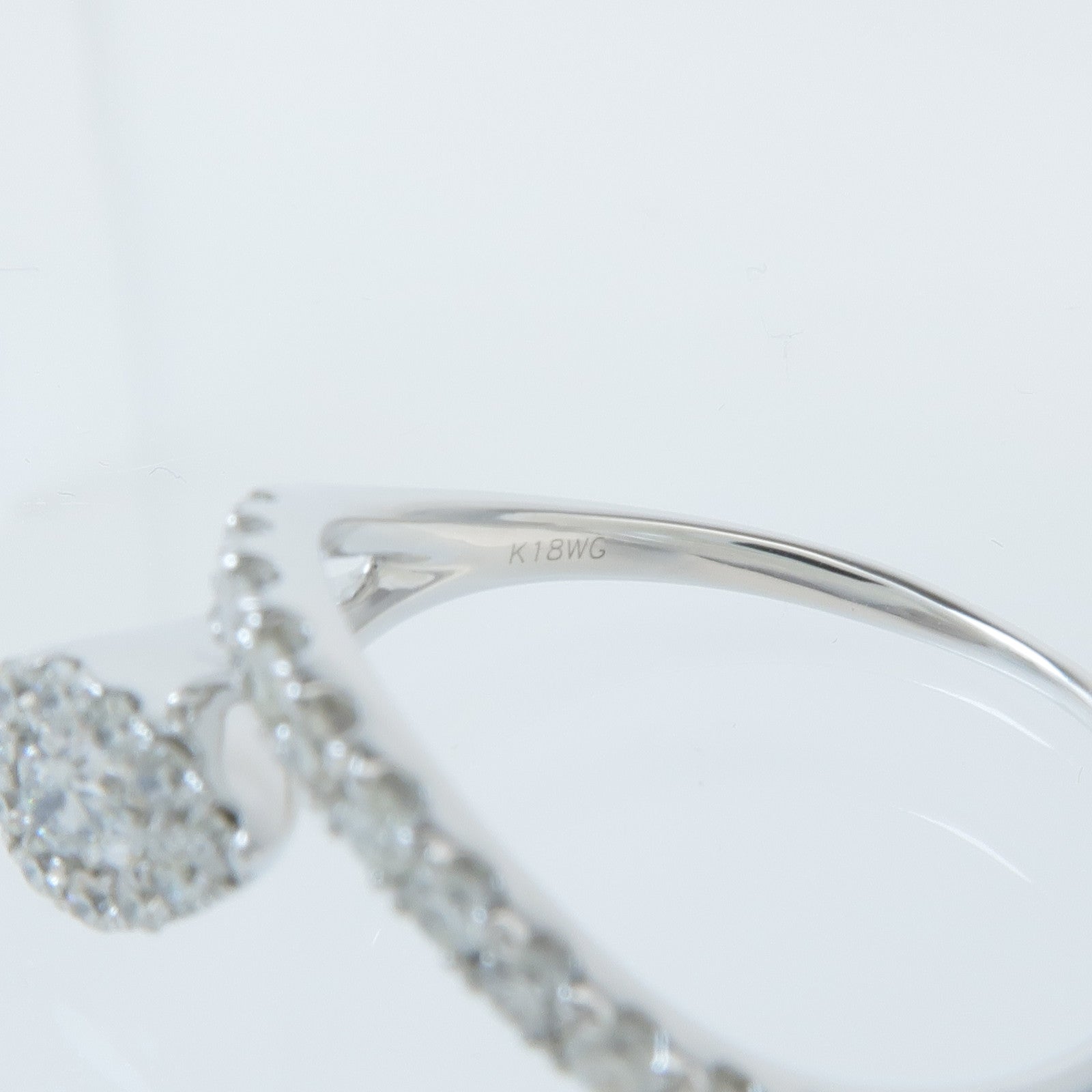 JEWELRY 18K白金Diamond Ring鑽石戒指US#6.75