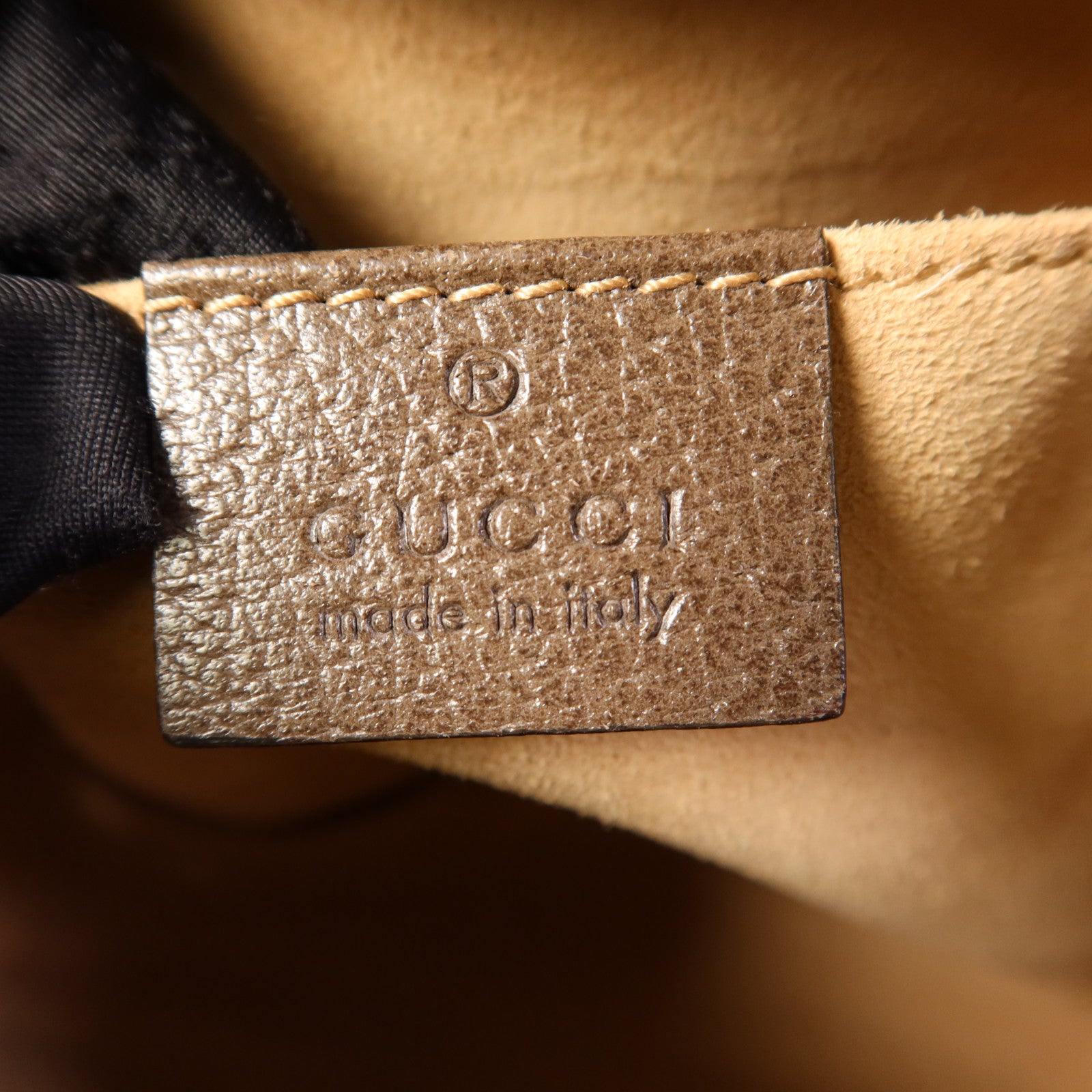 GUCCI 塗層帆布Ophidia GG Mini金扣手挽肩背兩用袋