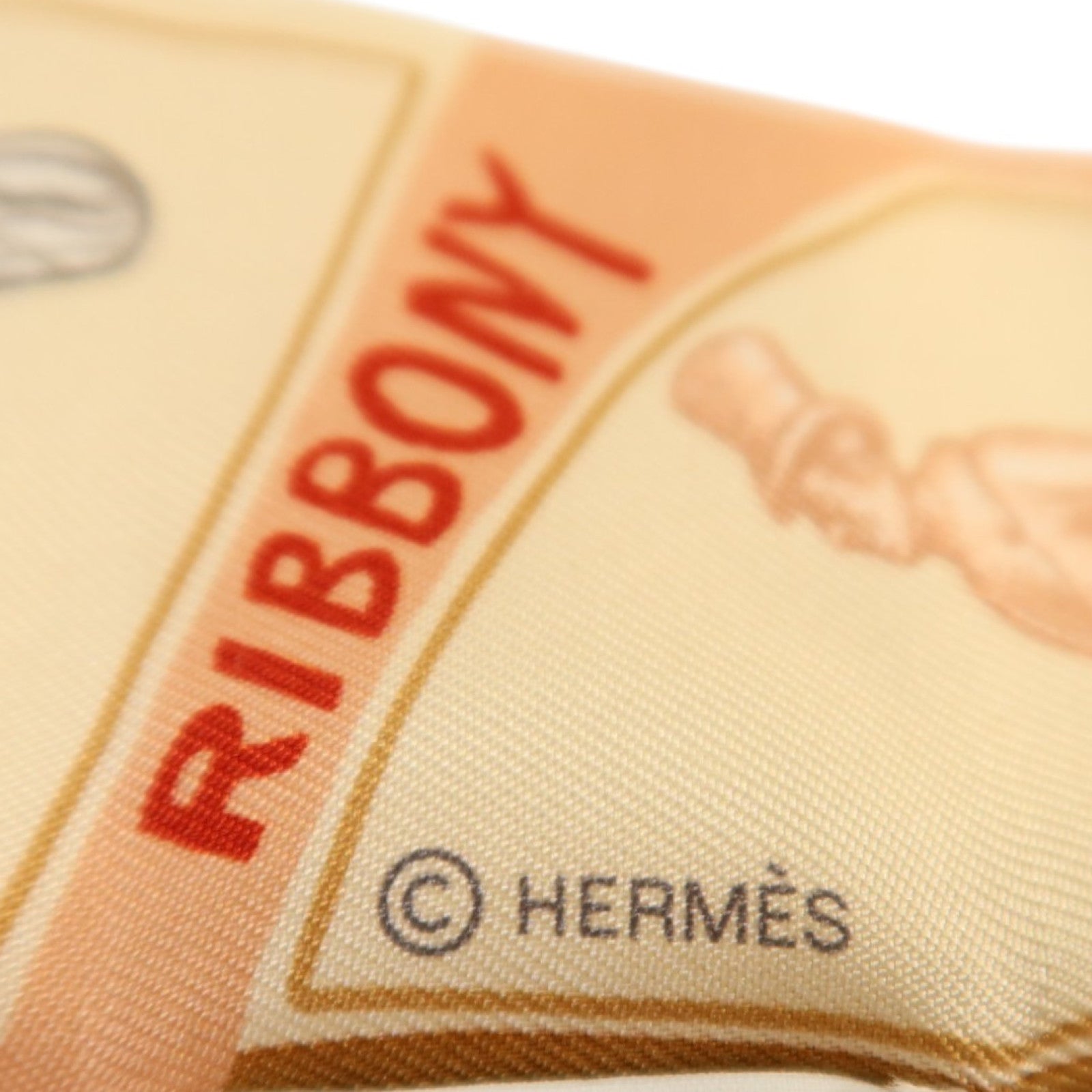 HERMES 絲質Twilly絲巾