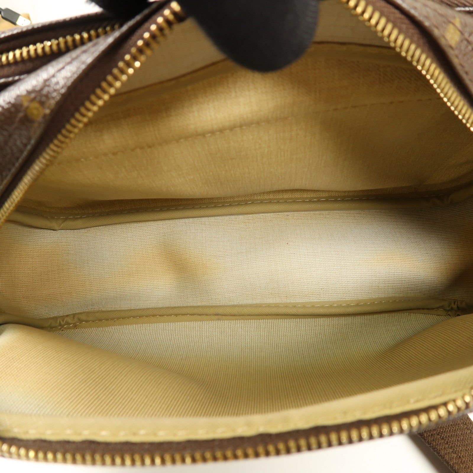 LOUIS VUITTON Monogram Reporter PM金扣肩背袋
