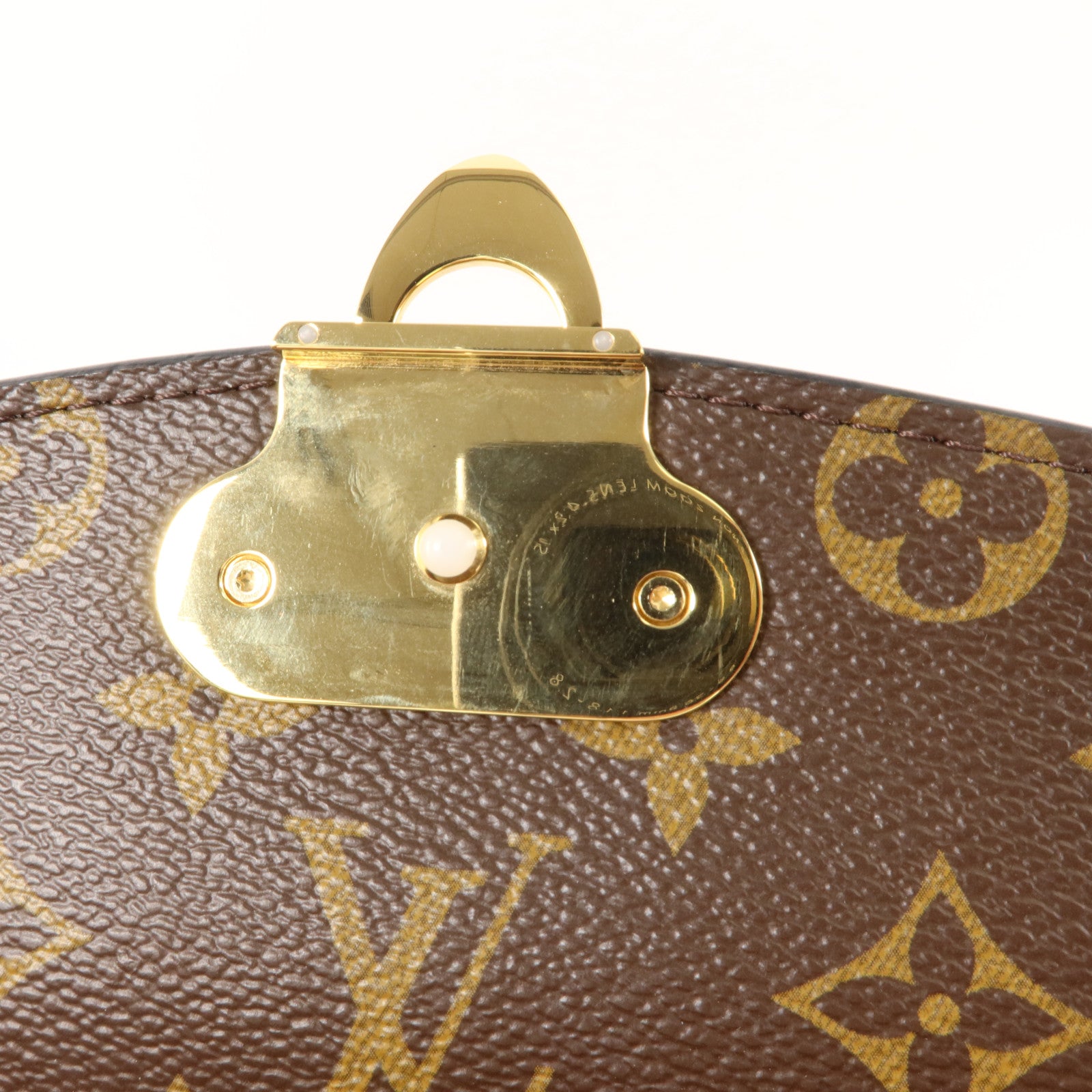 LOUIS VUITTON Monogram Saint Placide金扣肩背袋