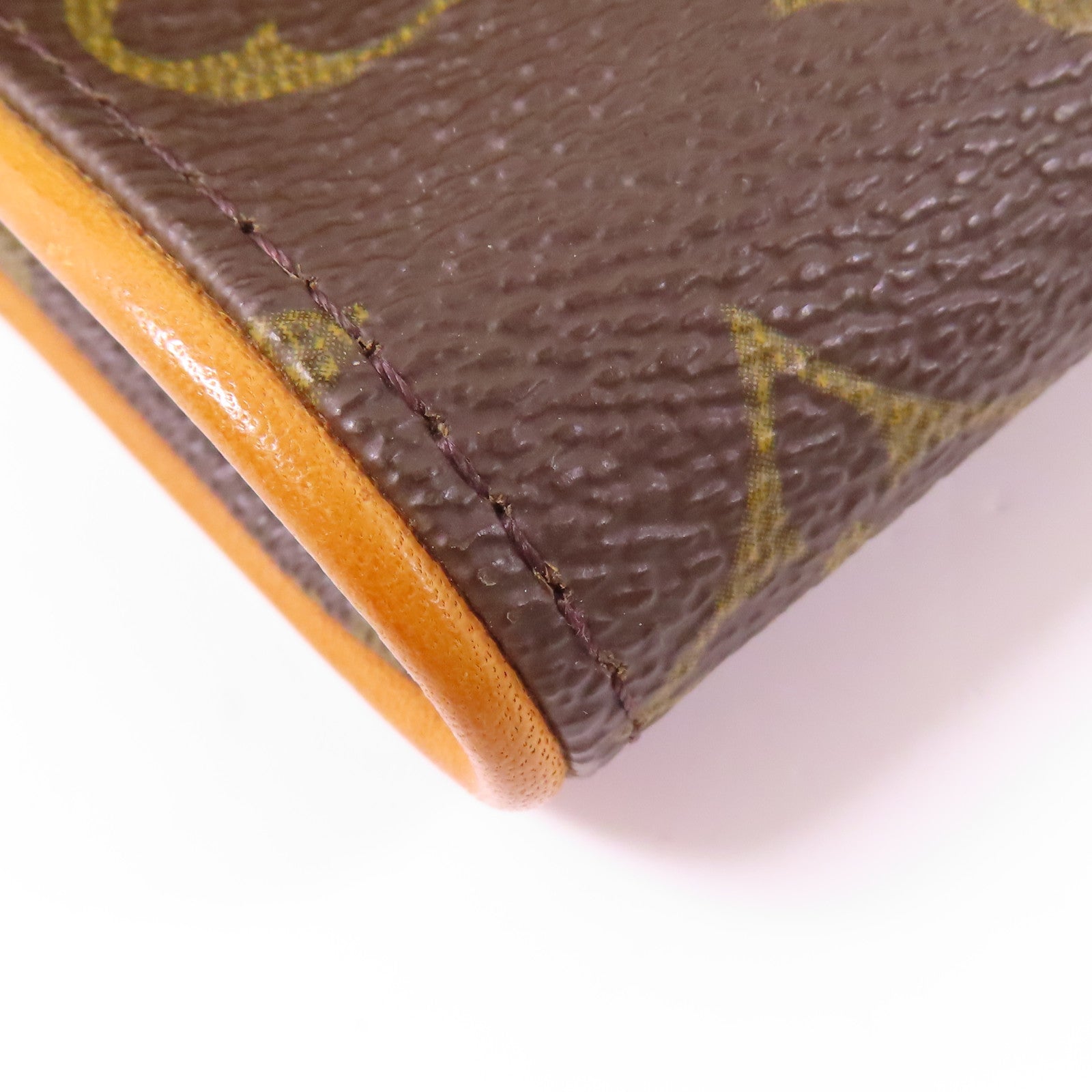 LOUIS VUITTON LV GHW Pochette Twin PM Shoulder Bag M51854 Monogram Brown