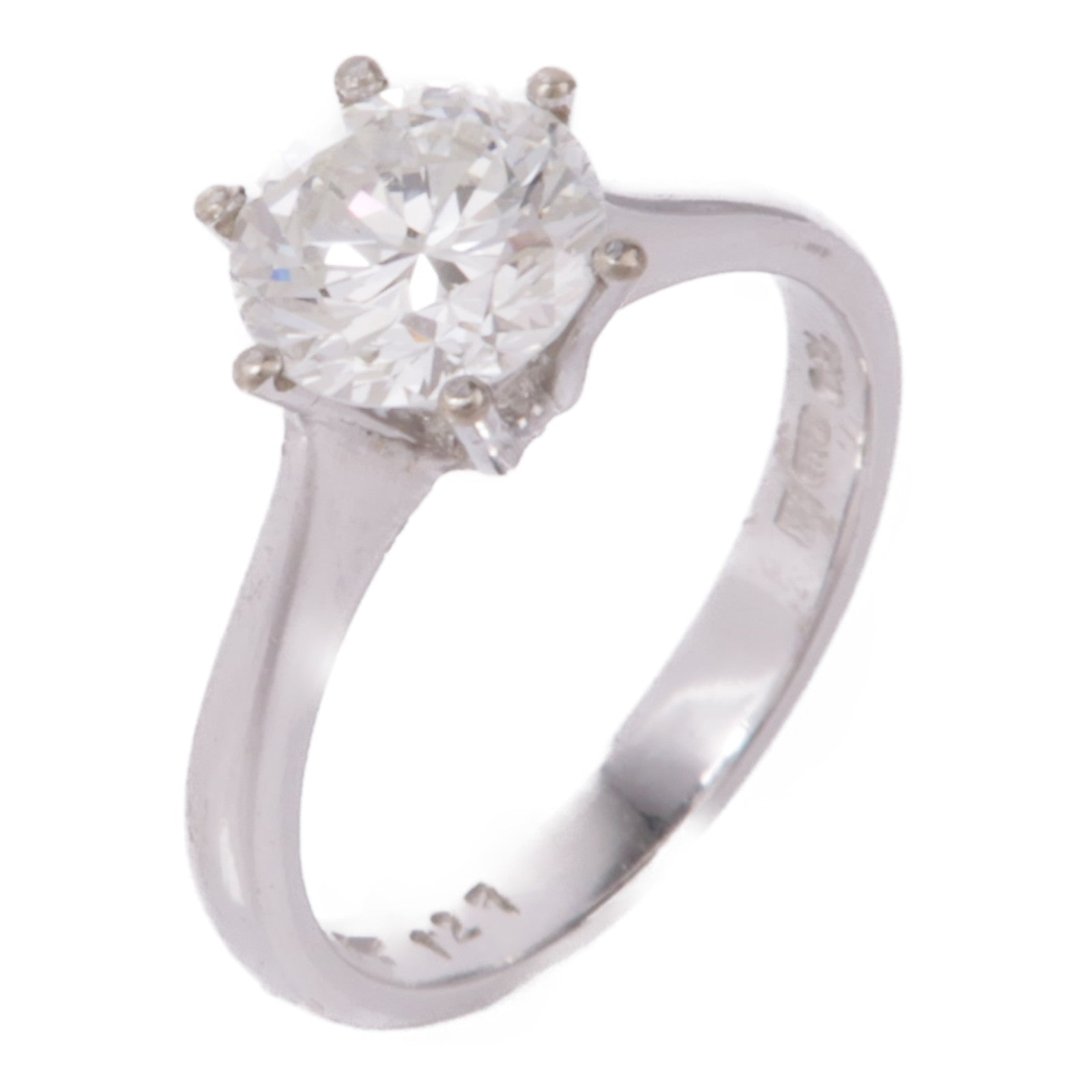 JEWELRY 18K白金Diamond Ring鑽石戒指US#6
