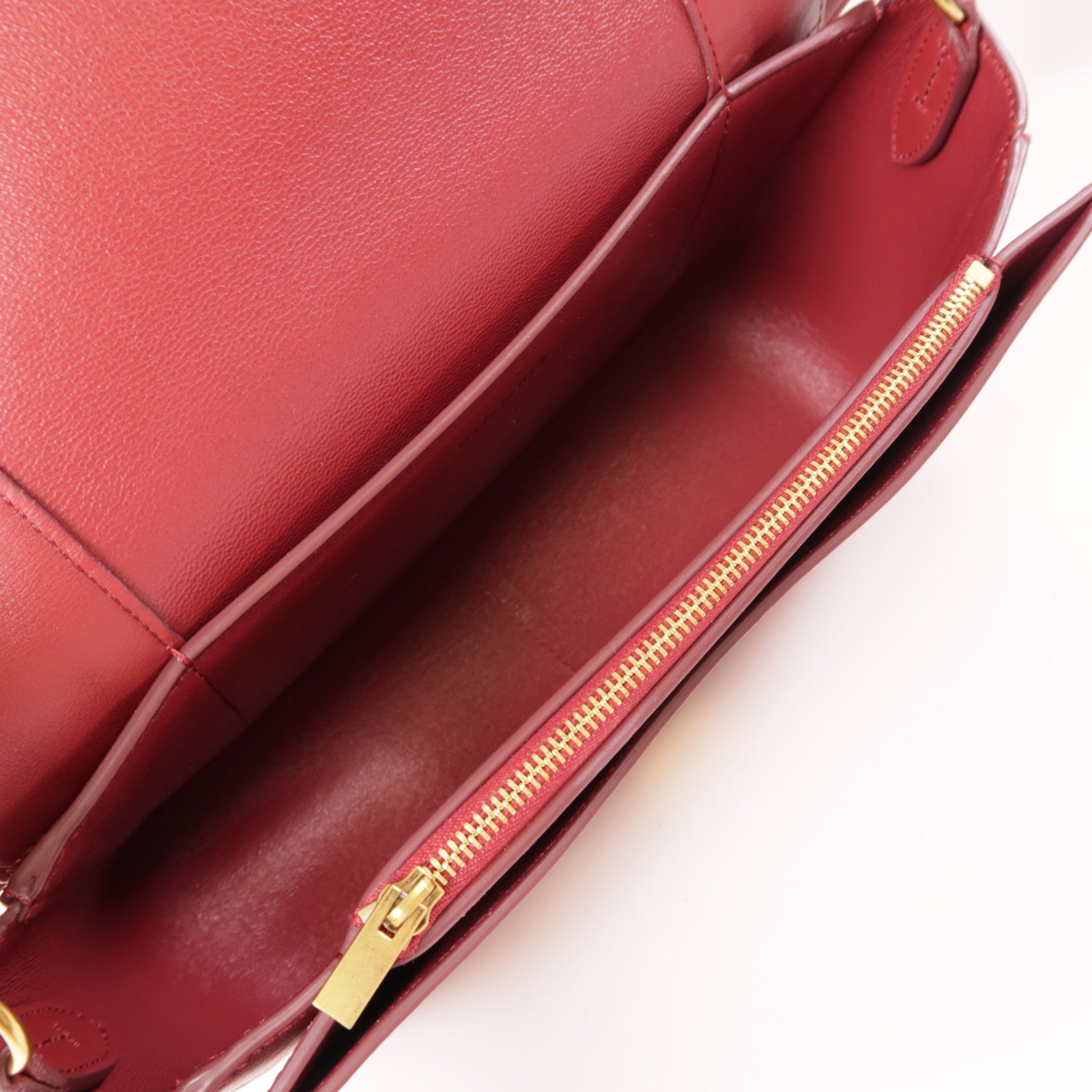 CELINE 牛皮皮革Frame Bag金扣肩背袋