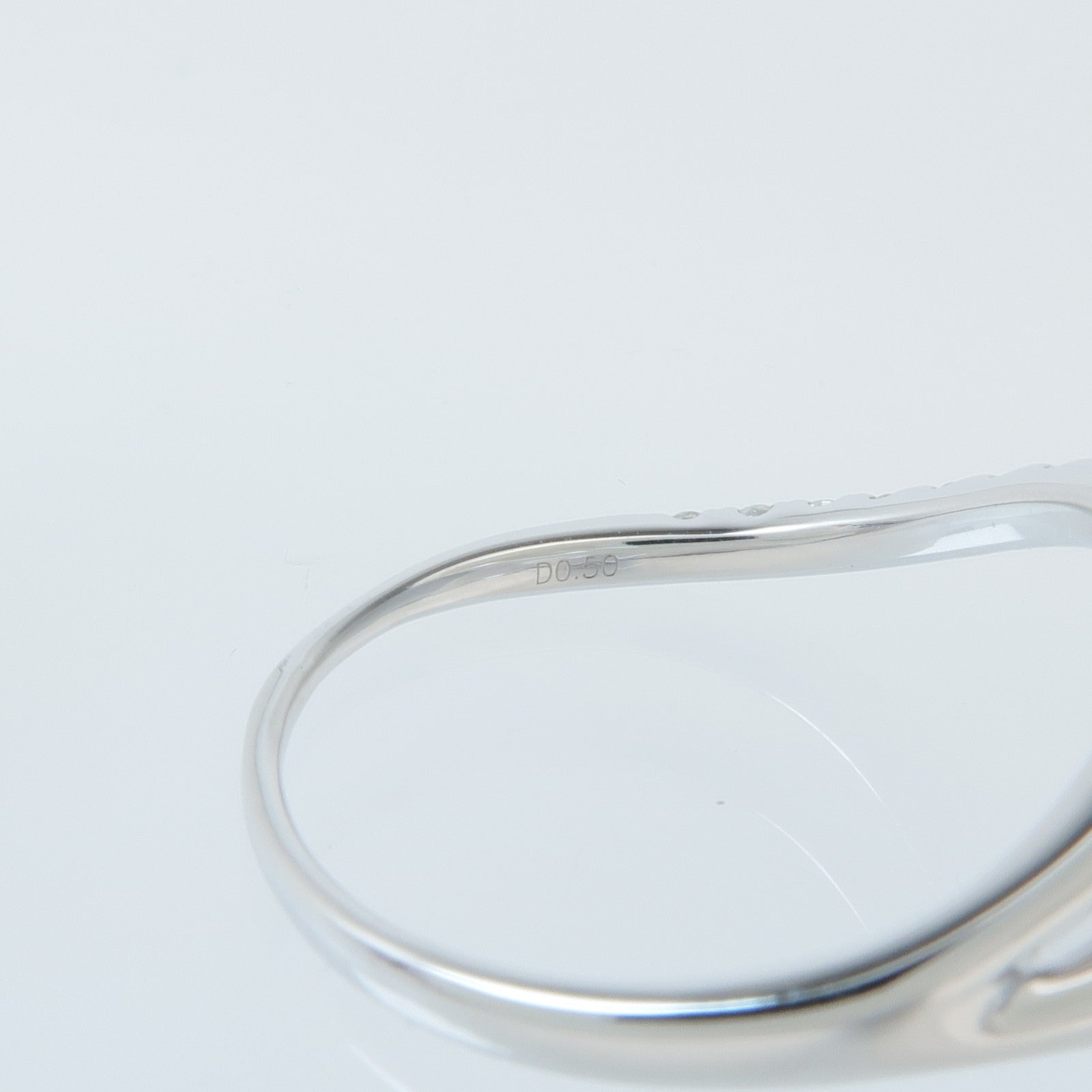 JEWELRY 18K白金Diamond Ring鑽石戒指US#6.75