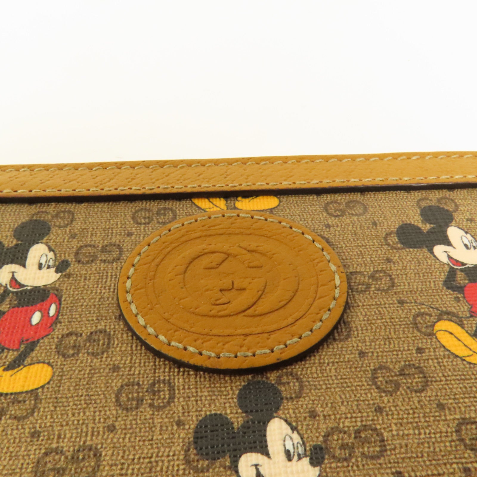 GUCCI 塗層帆布GG Supreme長錢包