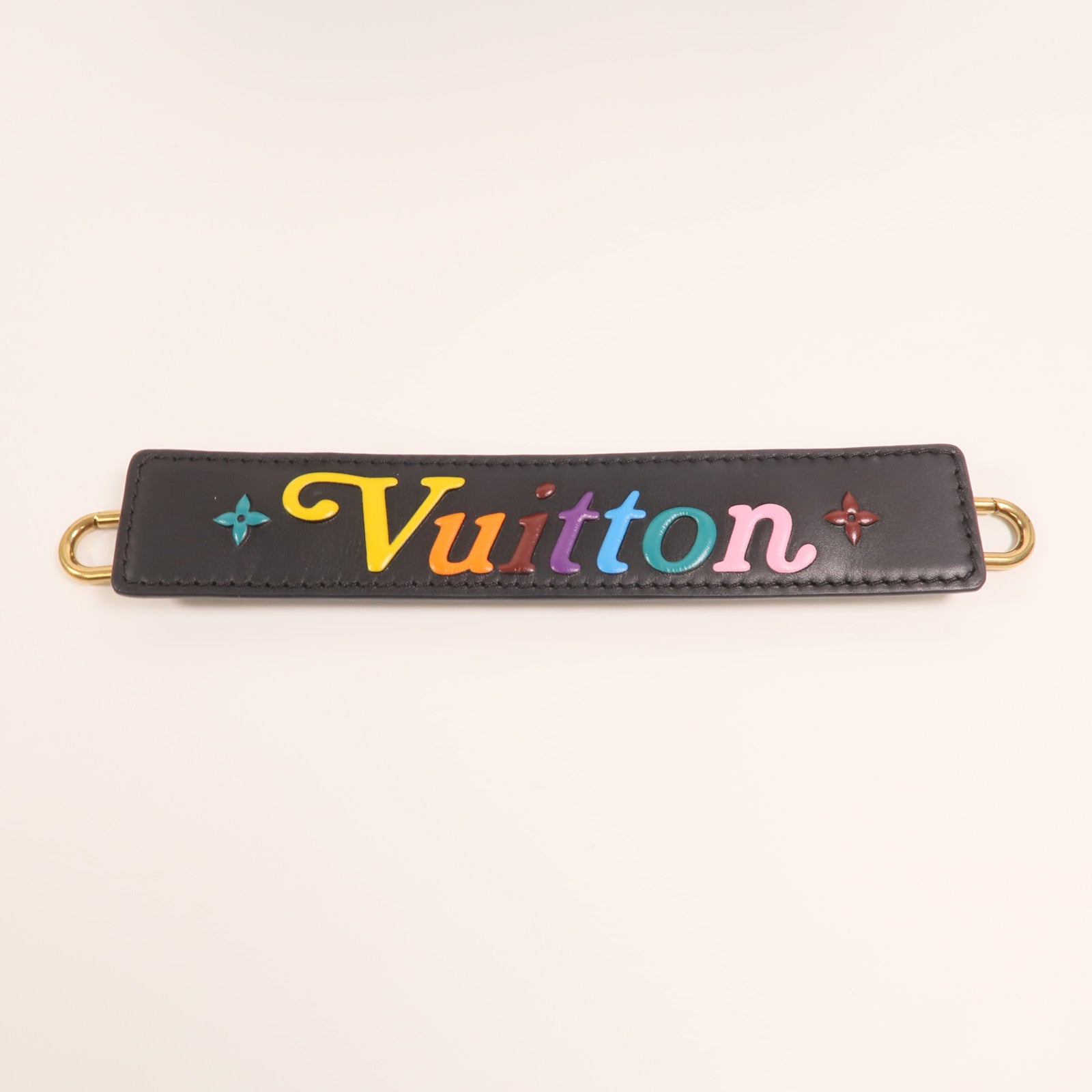 LOUIS VUITTON 牛皮皮革New Wave MM金扣鏈帶手挽肩背兩用袋