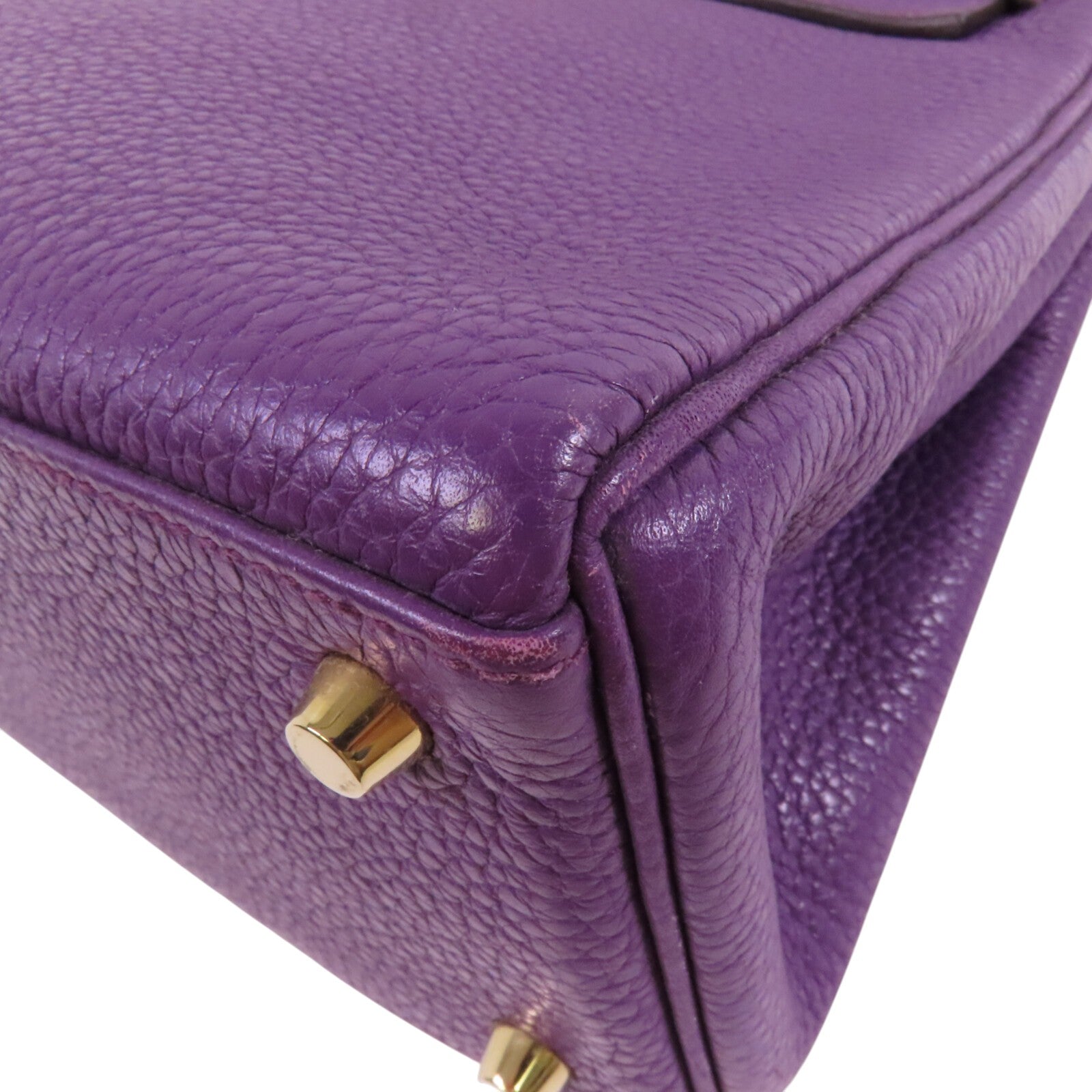 HERMES Togo皮革Kelly 28金扣手挽肩背兩用袋