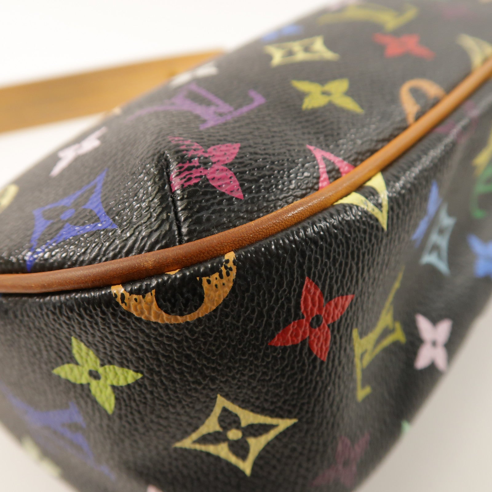 LOUIS VUITTON Monogram Multicolore Lodge PM金扣肩背袋